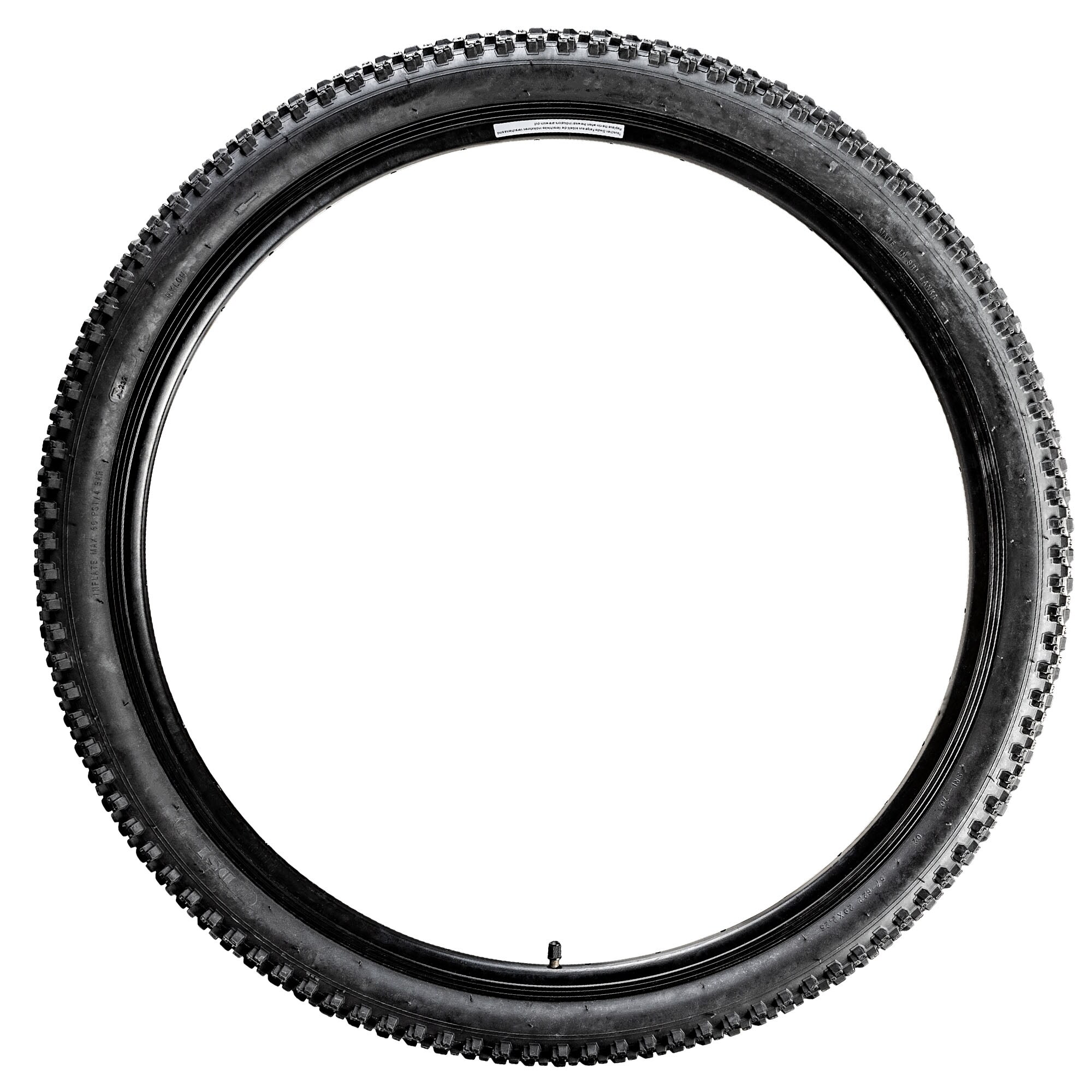 DSI Fahrradreifen MTB Fahrrad Mountainbike 2 Reifen 29 x 2,25" schwarz mit 2 Schl&auml;uchen AV - Bild 1