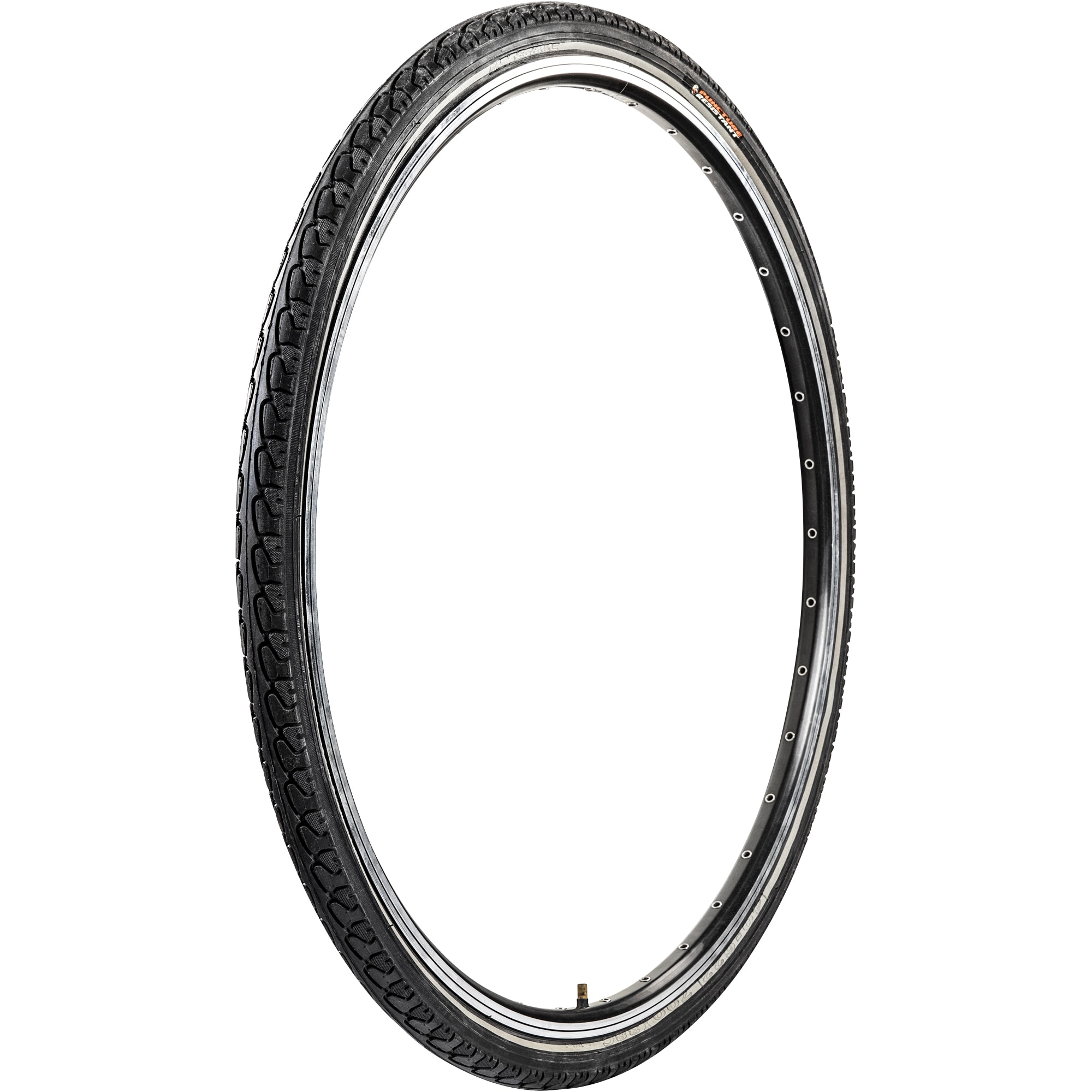 Meghna Fahrradreifen City Trekking Tour 1 Reifen schwarz Reflex glatter Mittelstreifen - Bild 1