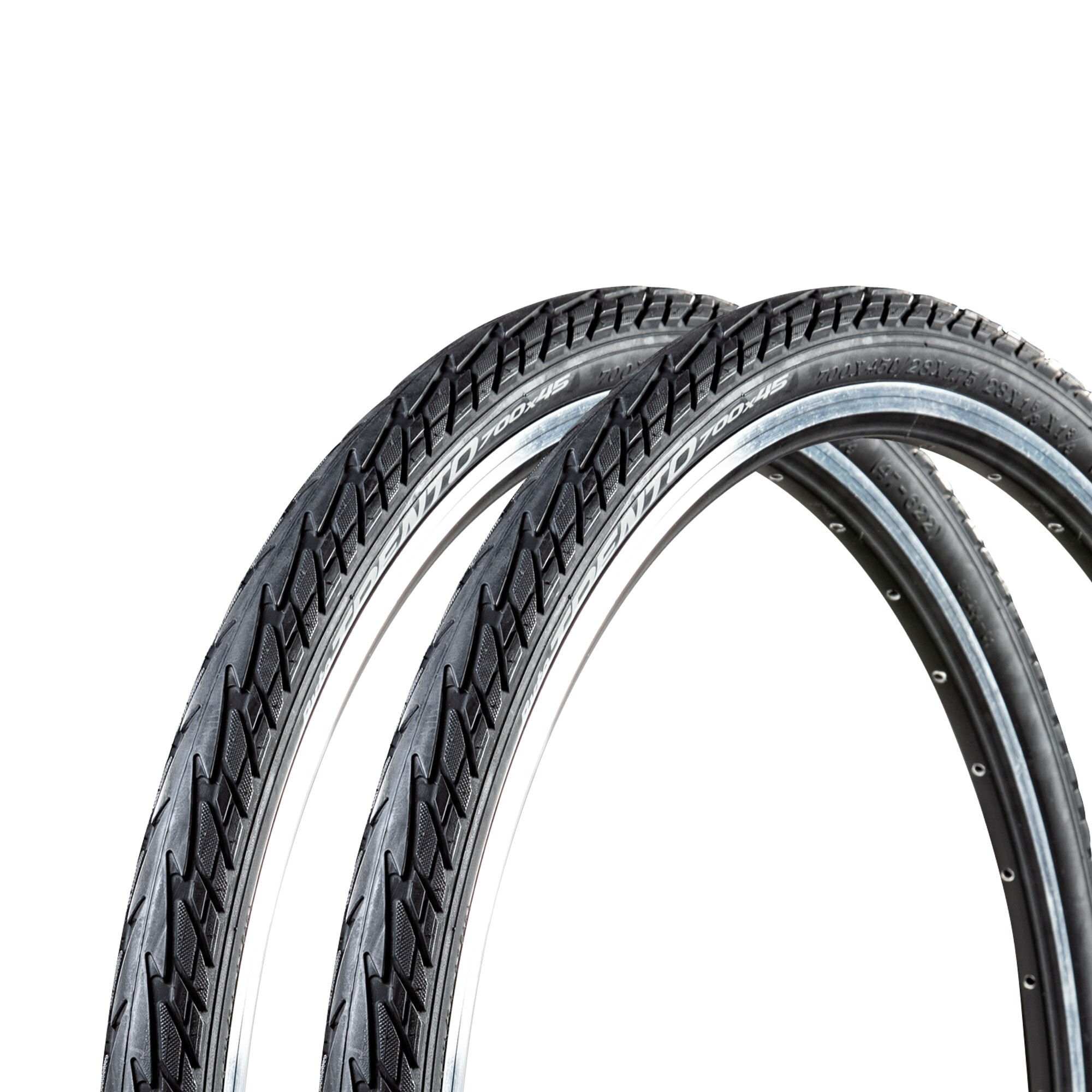 Deli Tire Byte Trento Fahrradreifen 28" x 1,75" City Trekking Fahrrad 2 Reifen - Bild 1