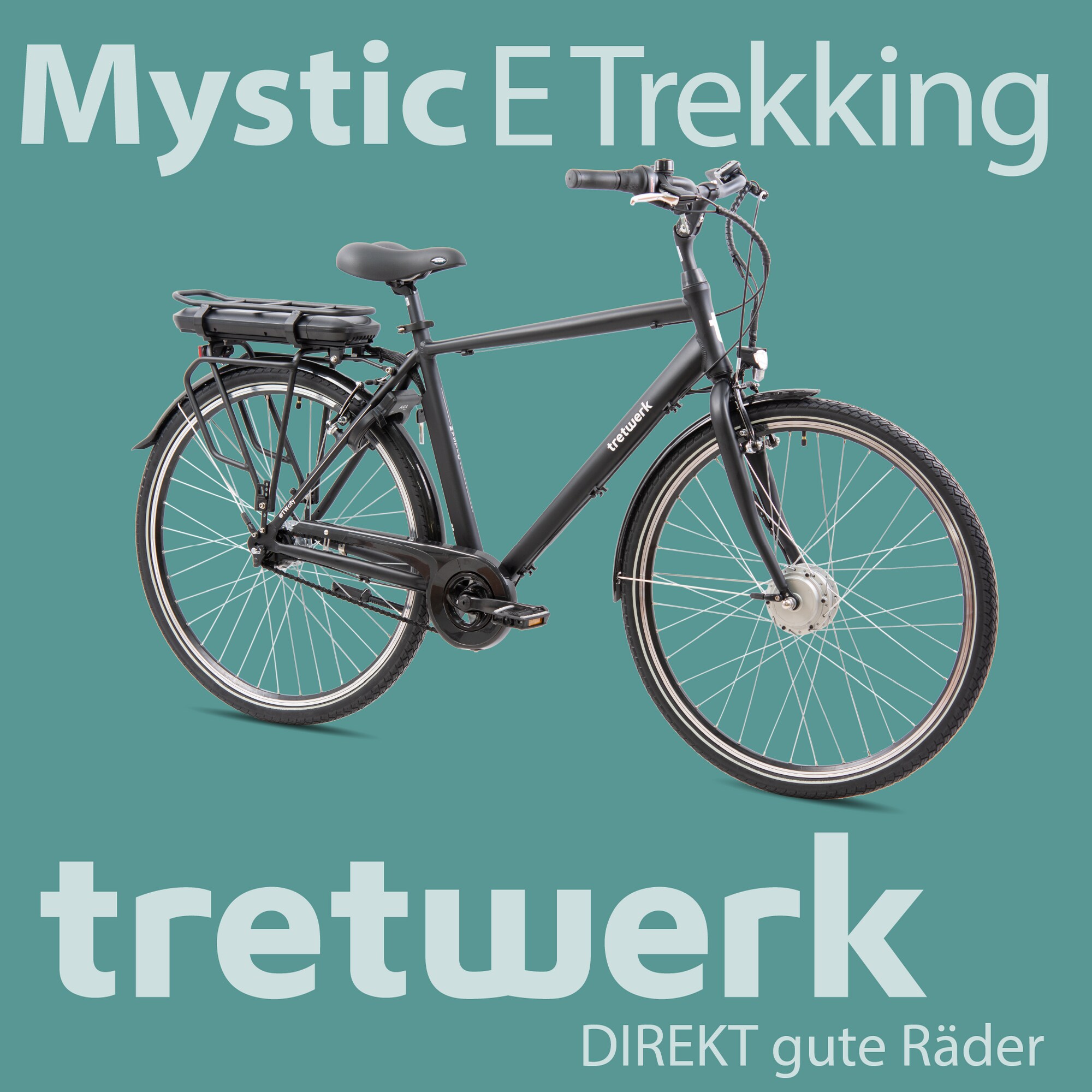 Tretwerk Mystic E Bike 28 Zoll Pedelec 170 - 190 cm Herrenrad Trekking  Elektrofahrrad mit Nabenschaltung City E Fahrrad online kaufen bei Netto