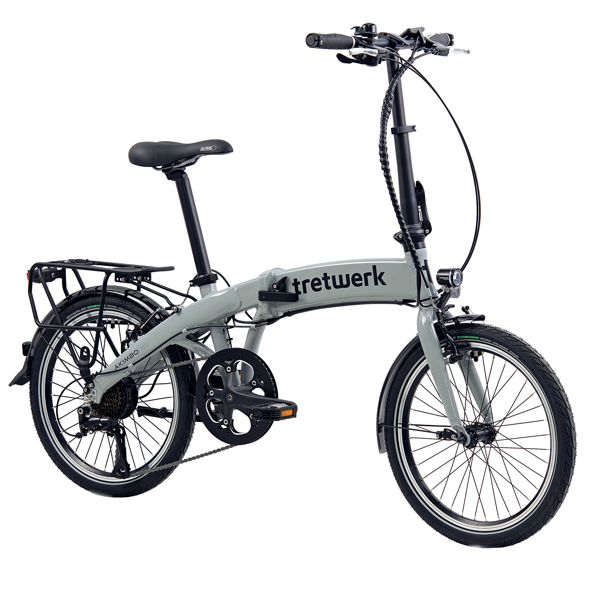 Tretwerk Akimbo E Bike 20 Zoll Klapprad Elektrofahrrad 360Wh 155 - 190 cm - Bild 1