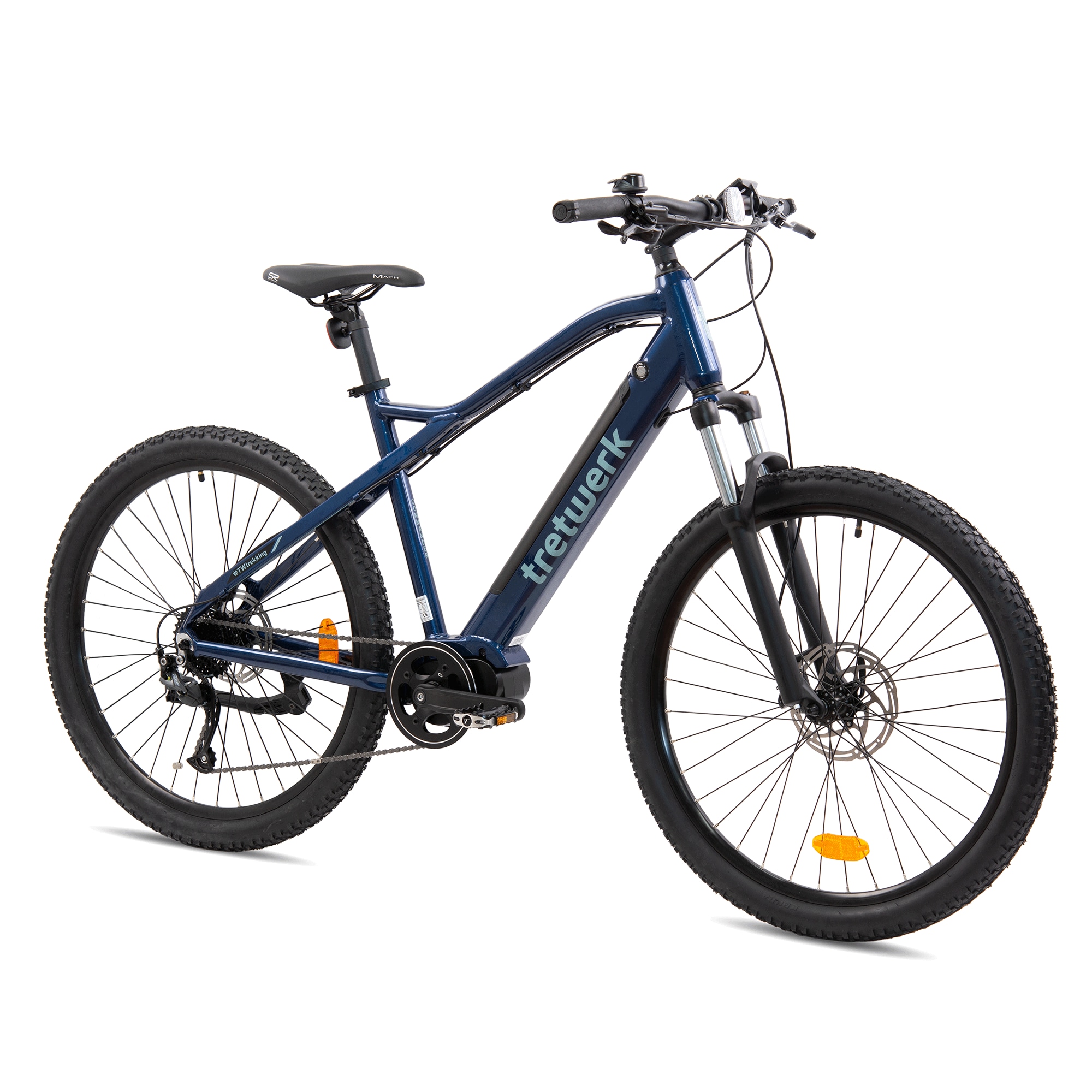 Tretwerk Commander  E Bike Mountainbike 27,5 Zoll Pedelec MTB Hardtail Herren oder Damen 9 Gang - Bild 1