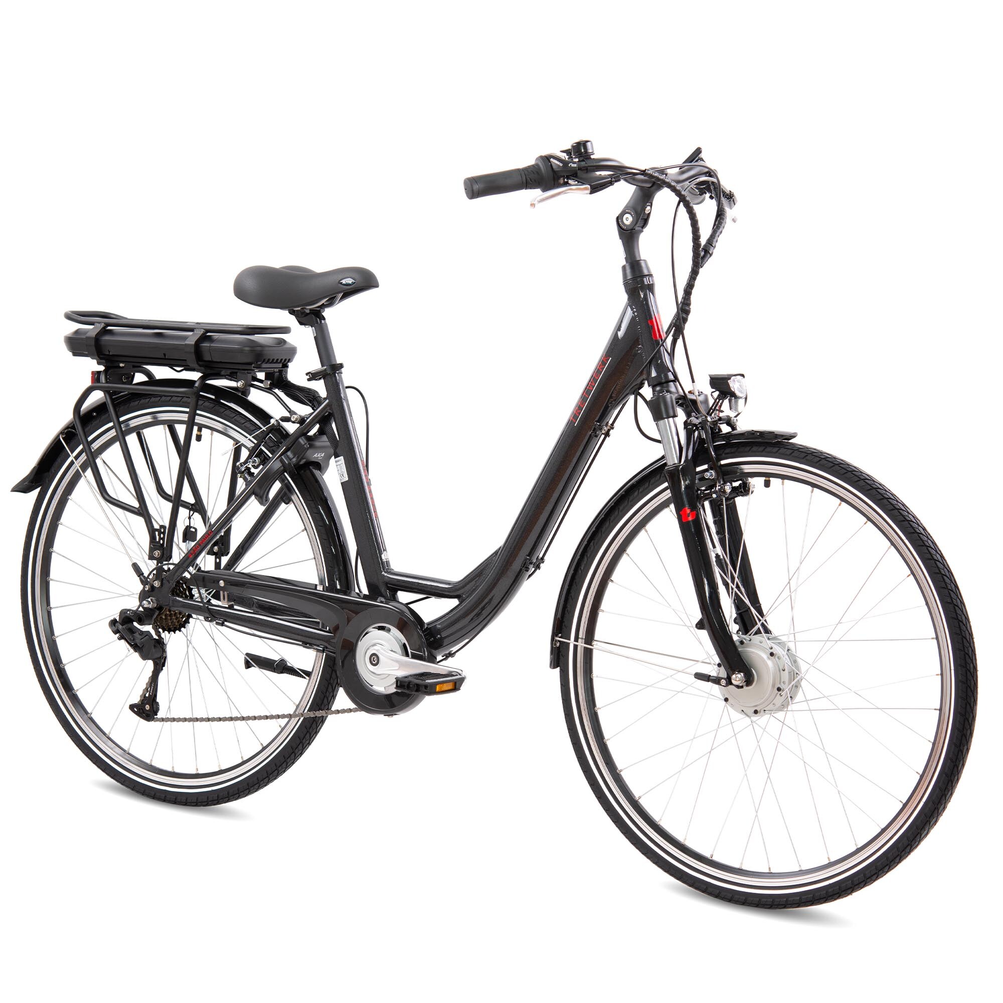 Tretwerk Sao Paulo E Bike 28 Zoll Pedelec 160 - 178 cm Elektro Damenfahrrad 7 G&auml;nge 468 Wh - Bild 1