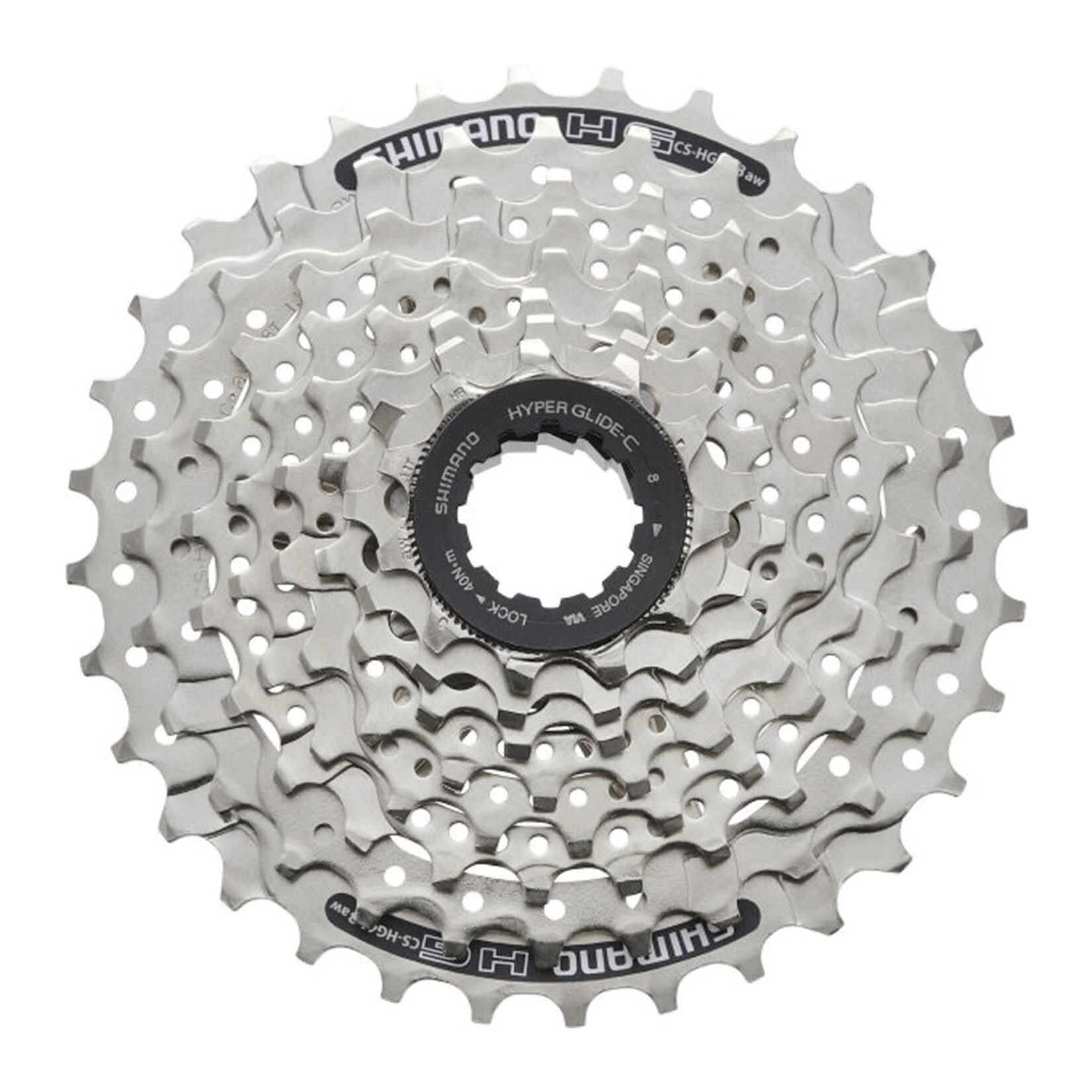 Shimano CS-HG41 Kassette 8-fach Steckkassette Freilauf Fahrrad Kassette Fahrradkassette Ritzel 11-34 Zähne