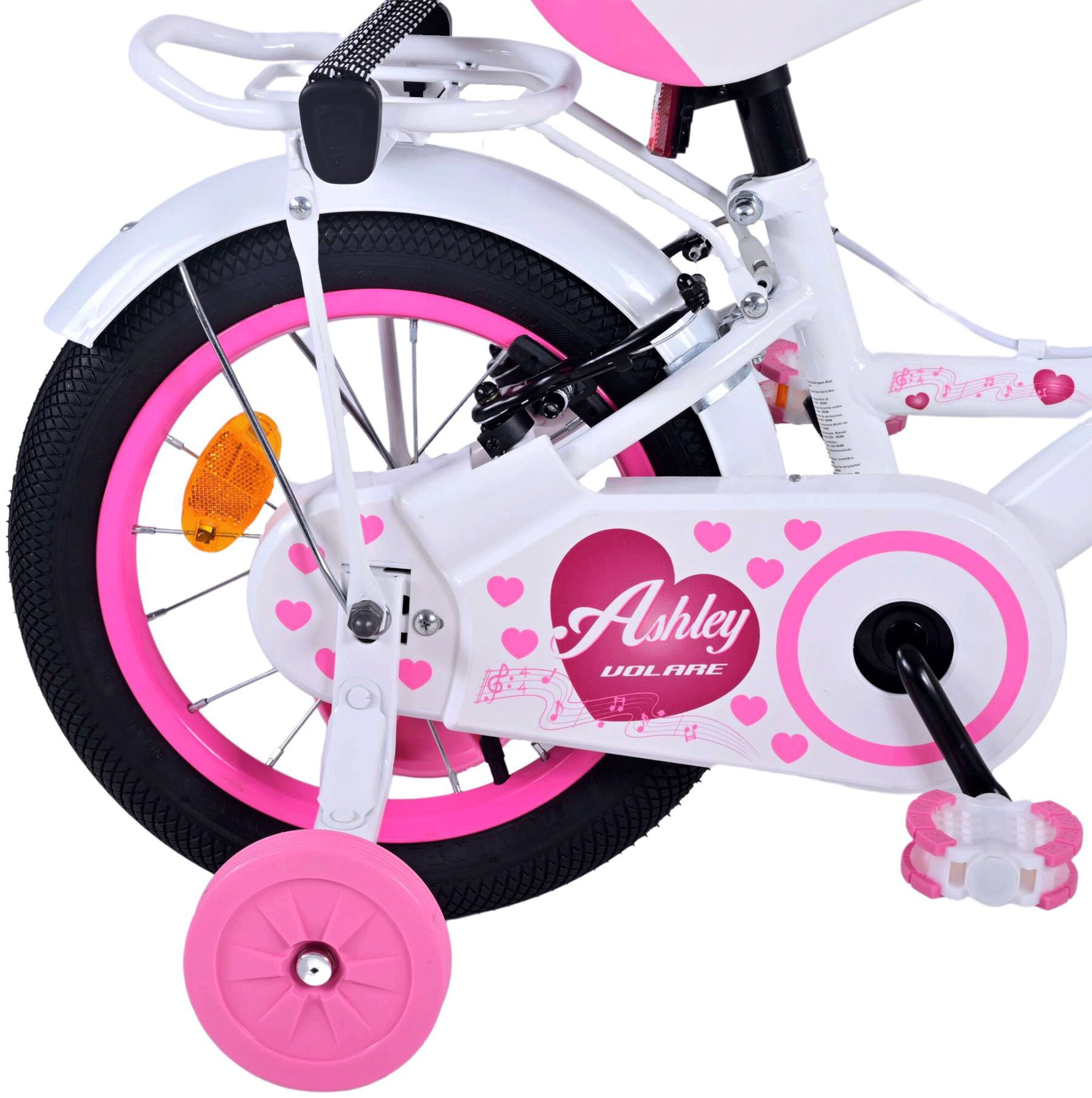 Volare Ashley 14 Zoll Kinderfahrrad Mdchen Jungen 3,5 - 5 Jahre Gre 98 -  110 cm Fahrrad Kinder online kaufen bei Netto