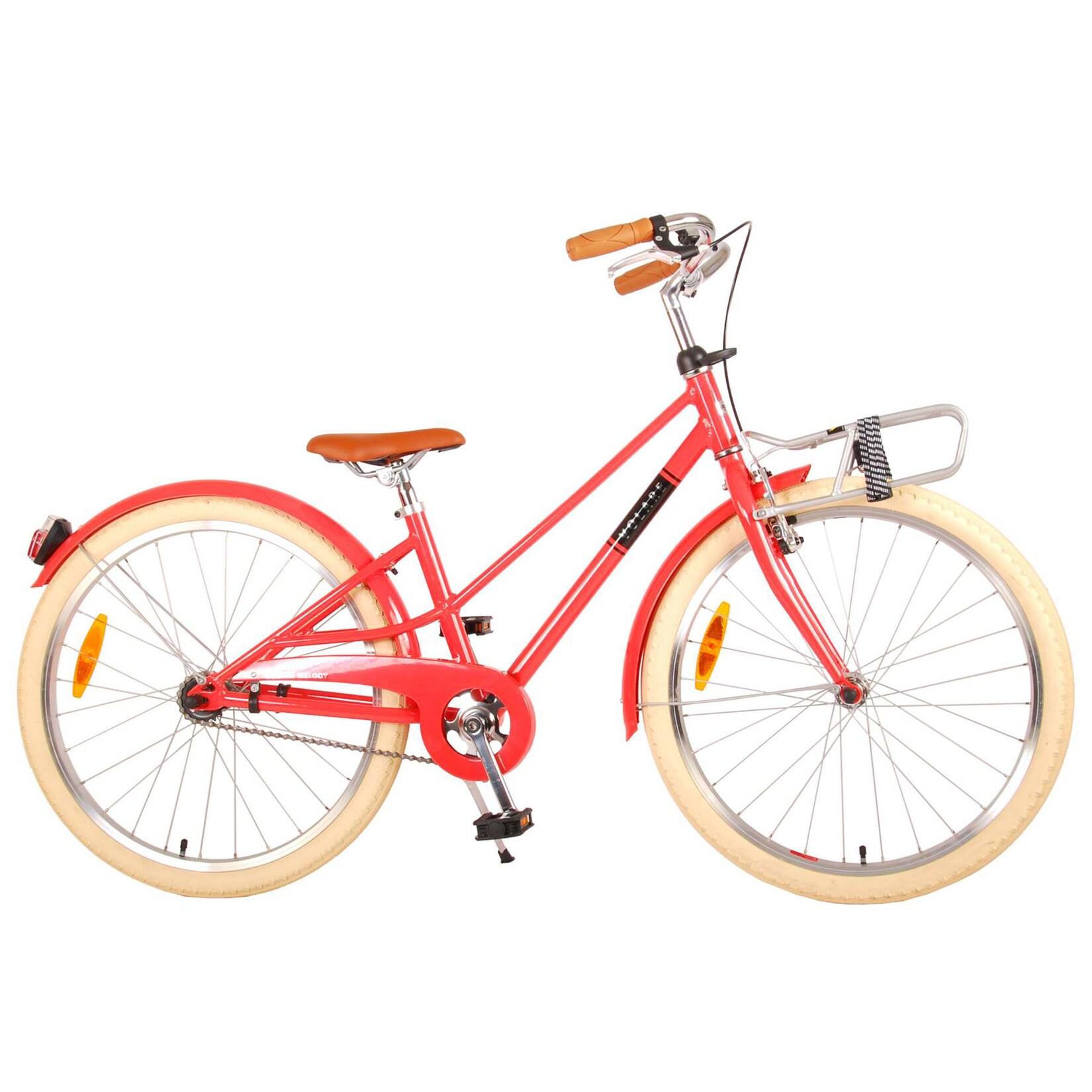 Volare Melody Kinderfahrrad 24 Zoll Jugendfahrrad Mädchen Jungen ab 8 Jahre Fahrrad 130-145 cm Rücktrittbremse | 08715347224706