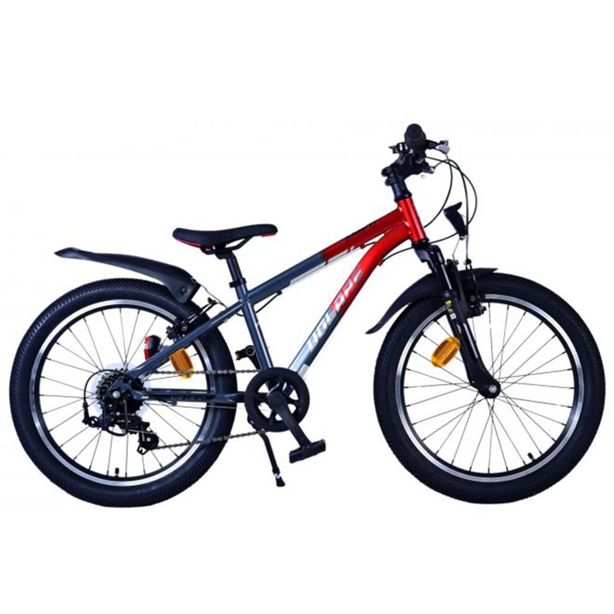 Volare XC Race Kinderfahrrad 20 Zoll 120 - 135 cm Fahrrad 7 Gang ab 6 Jahre V-Brakes rot/grau - Bild 1