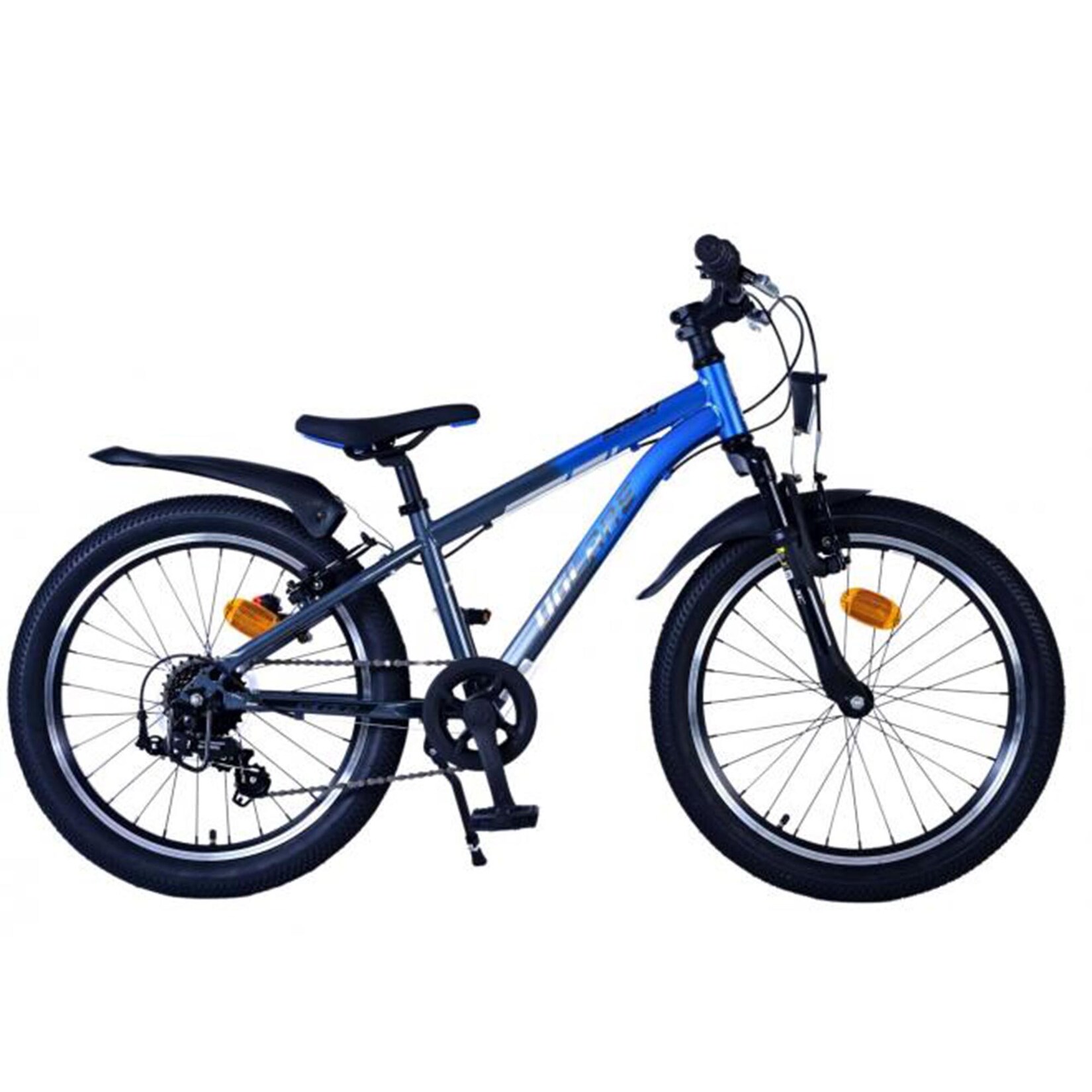 Volare XC Race Kinderfahrrad 20 Zoll für Mädchen Jungen 120 - 135 cm Fahrrad 7 Gang ab 6 Jahre Kinderrad mit V-Brakes Kinder Fahrrad