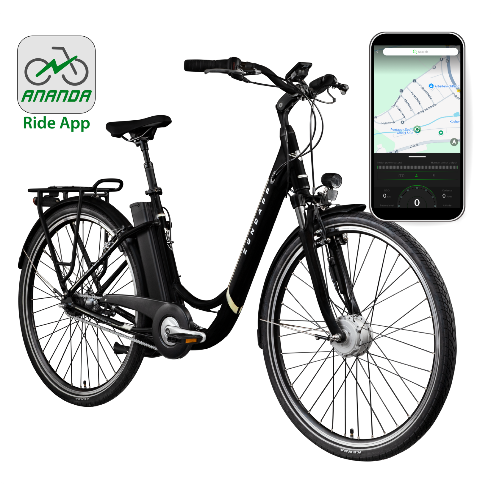 Zündapp Z517 E Bike 28 Zoll Pedelec Hollandrad E Fahrrad Damen 155 - 190 cm mit 7 Gang Nabenschaltung Rücktritt Citybike Nabenmotor