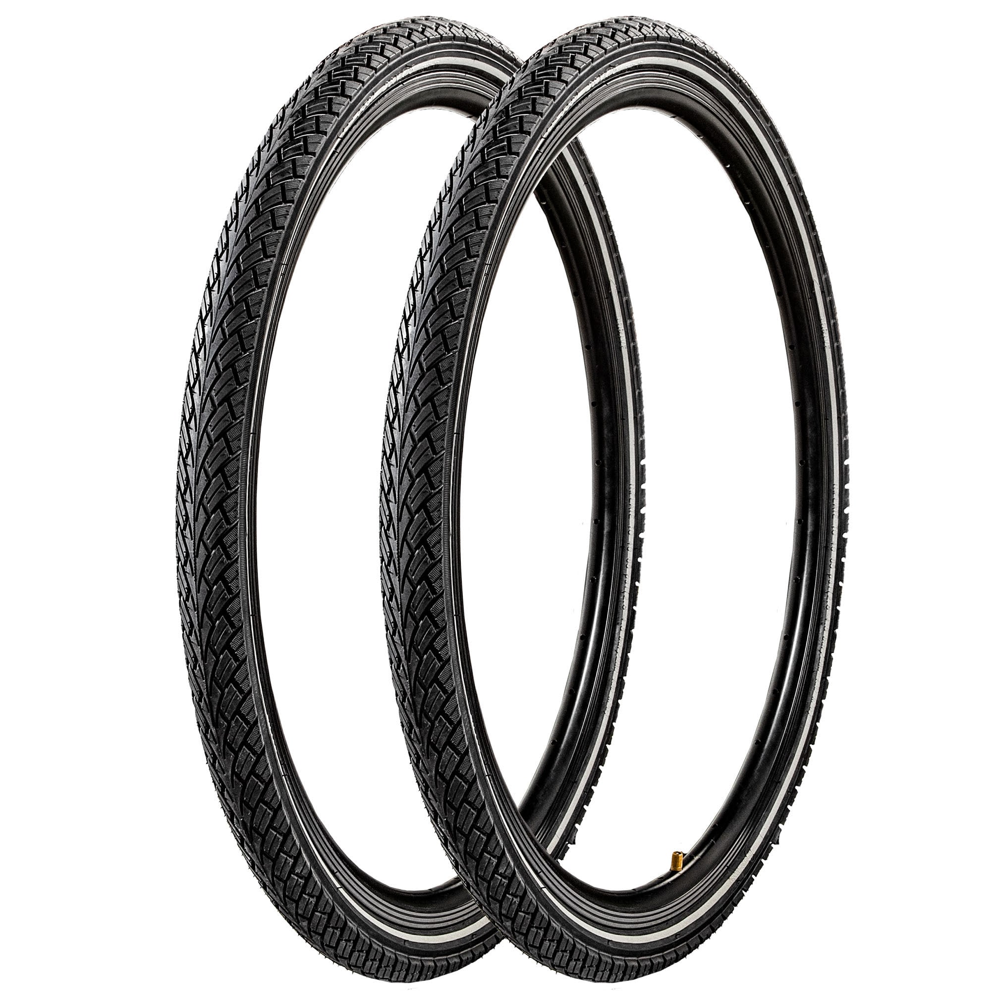 Z&uuml;ndapp Fahrradreifen Trekking City 2 Reifen schwarz Reflex 26 x 1,75" - Bild 1