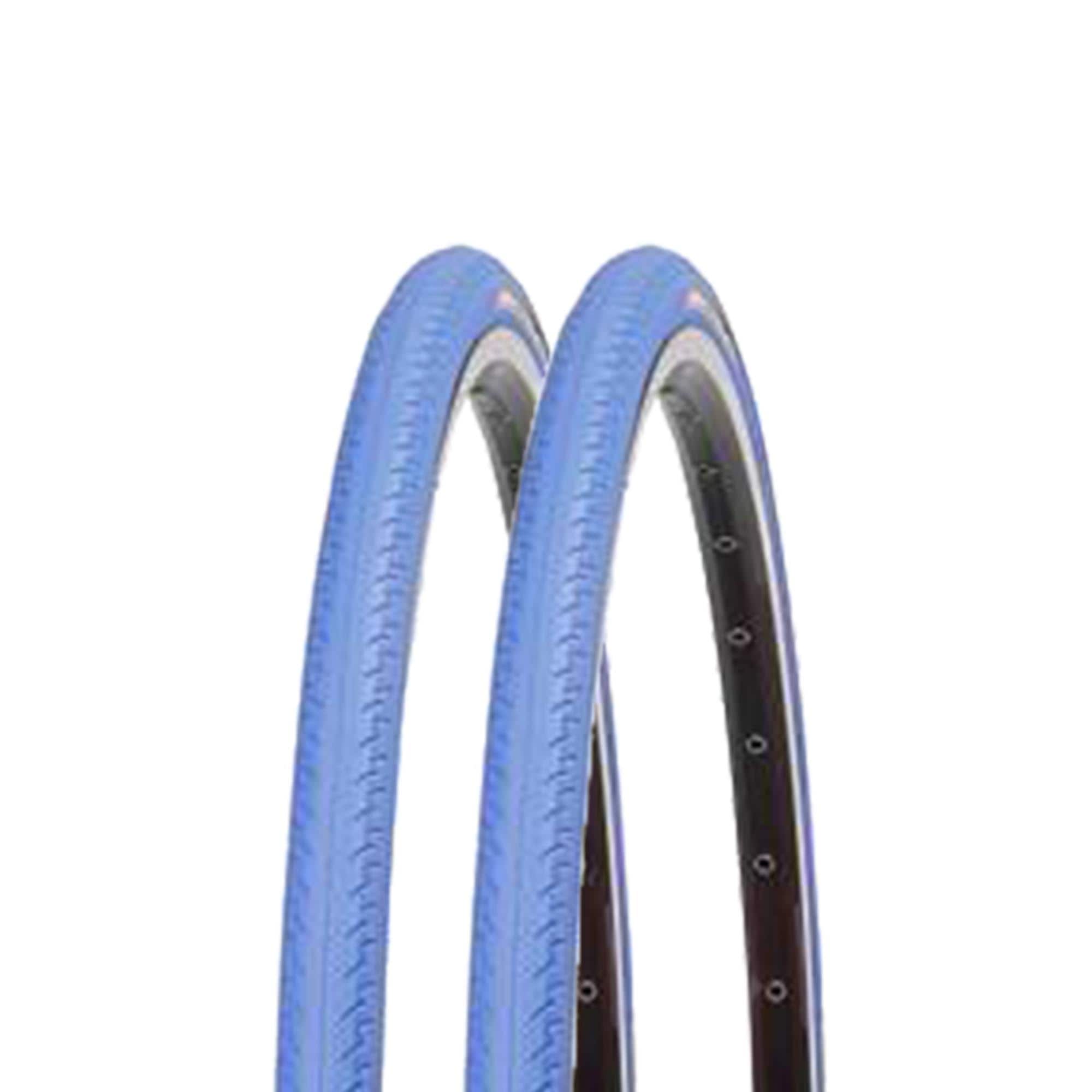 Kenda Kontender K-196 Fahrradreifen 28 x 1,0 Zoll bzw. 700 x 26c Fahrrad 2 Reifen blau - Bild 1