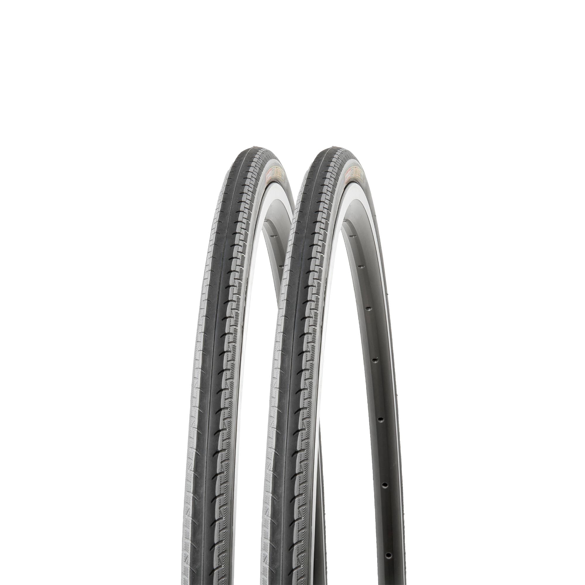 Kenda Kontender Fahrradreifen 28 Zoll Rennrad Fixie 23-622 700c x 23c 2 Reifen schwarz/silber - Bild 1