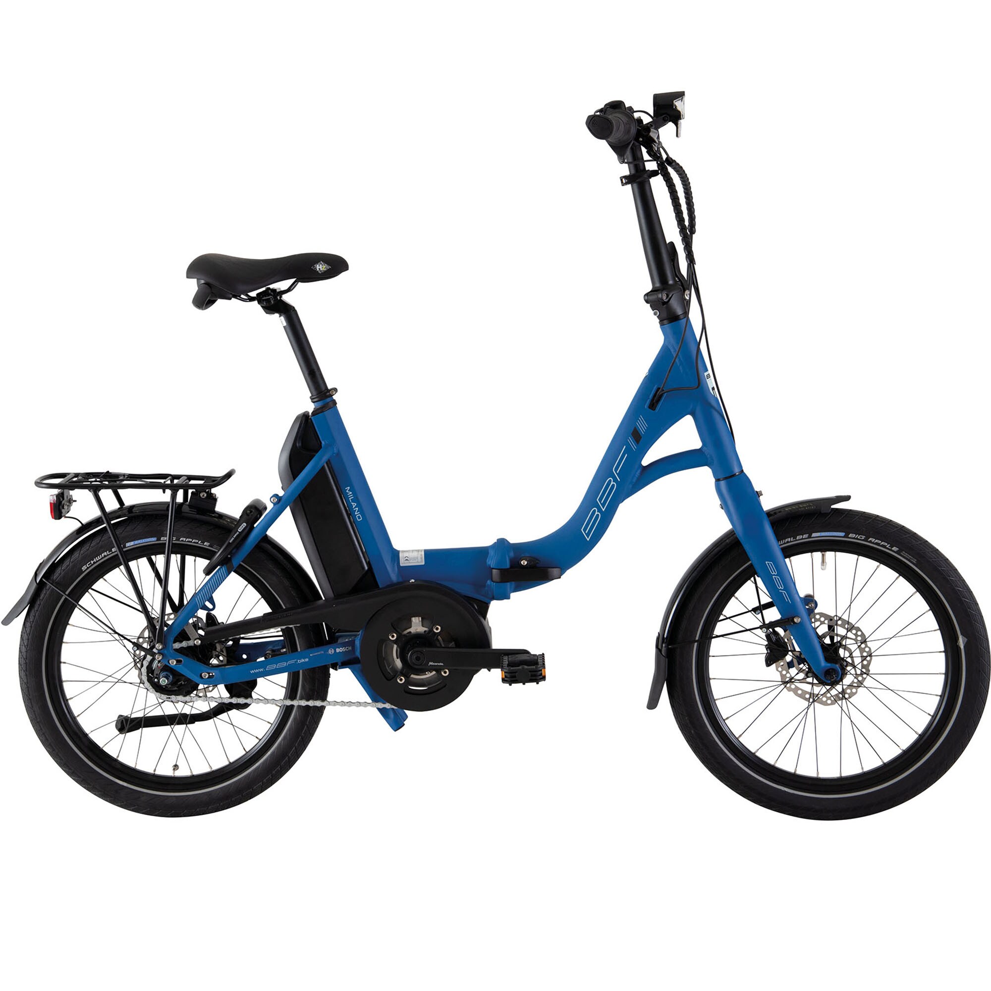 BBF Houston 3.0 E Bike 20 Zoll Elektrofahrrad Klapprad f&uuml;r Damen oder Herren 150-185cm Pedelec 8 Gang Bosch E Fahrrad - Bild 1
