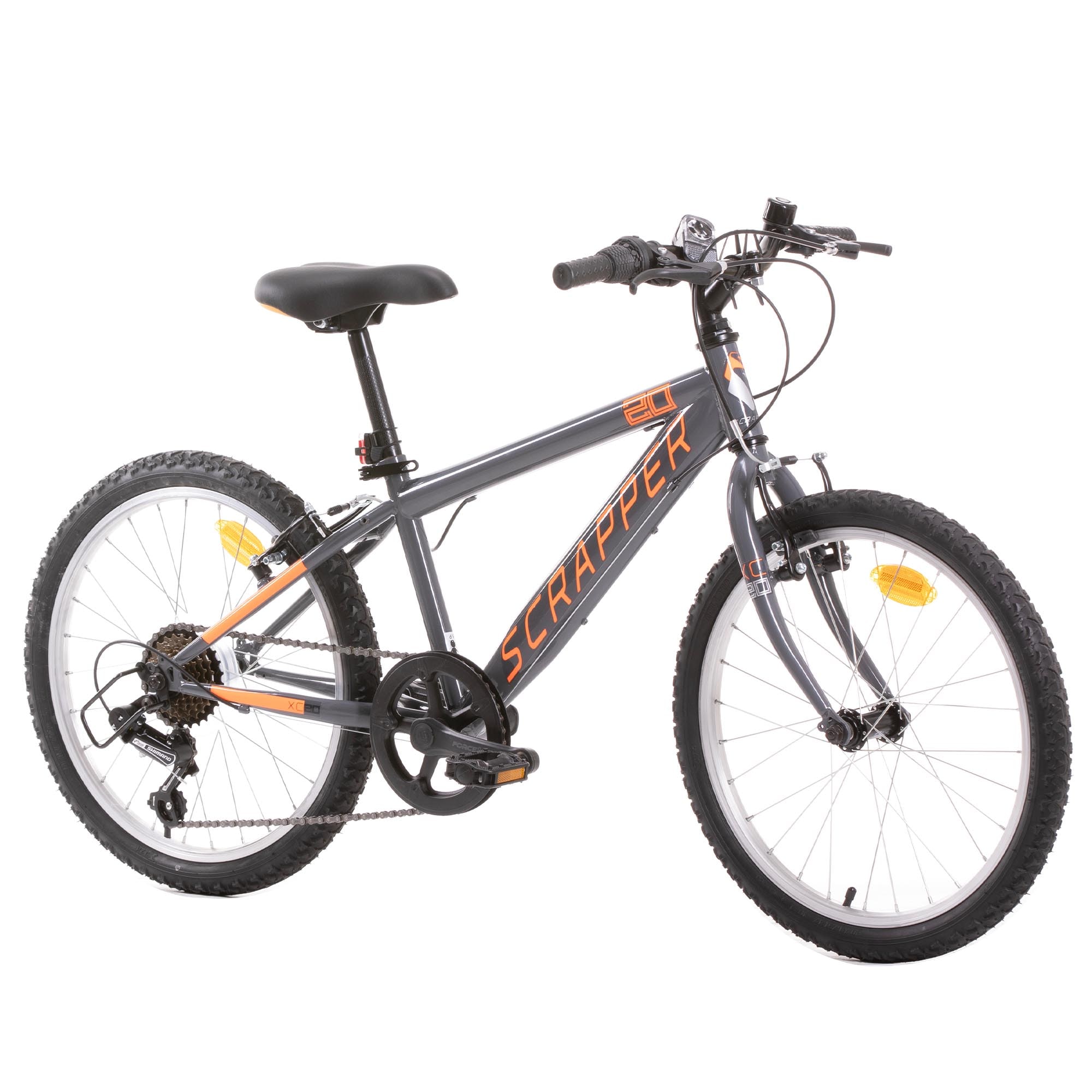 Scrapper MTB20 Kinderfahrrad 20 Zoll Mountainbike Gr&ouml;&szlig;e 120-135 cm Fahrrad ab ca. 6 Jahre Kinderrad mit 6 G&auml;ngen - Bild 1