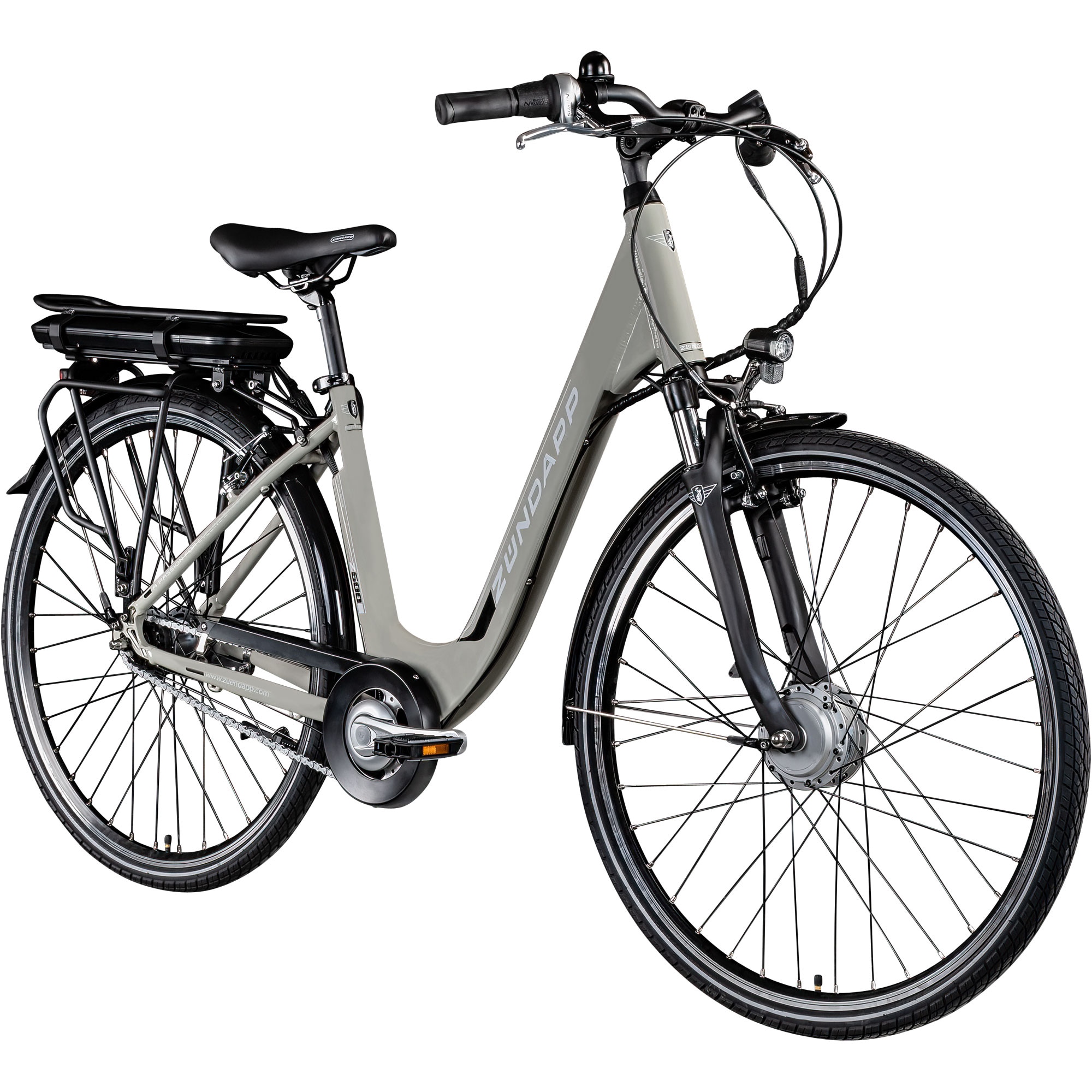 Z&uuml;ndapp Z600 City E Bike Damen 28 Zoll Elektrofahrrad 7 Gang Nabenschaltung 150 - 165 cm Elektro Damenfahrrad - Bild 1