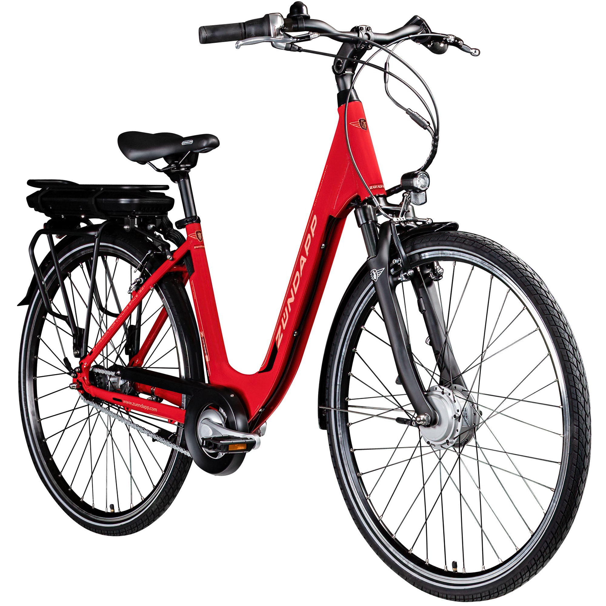Z&uuml;ndapp Z600 City E Bike Damen 28 Zoll Elektrofahrrad 7 Gang Nabenschaltung 150 - 165 cm Elektro Damenfahrrad - Bild 1