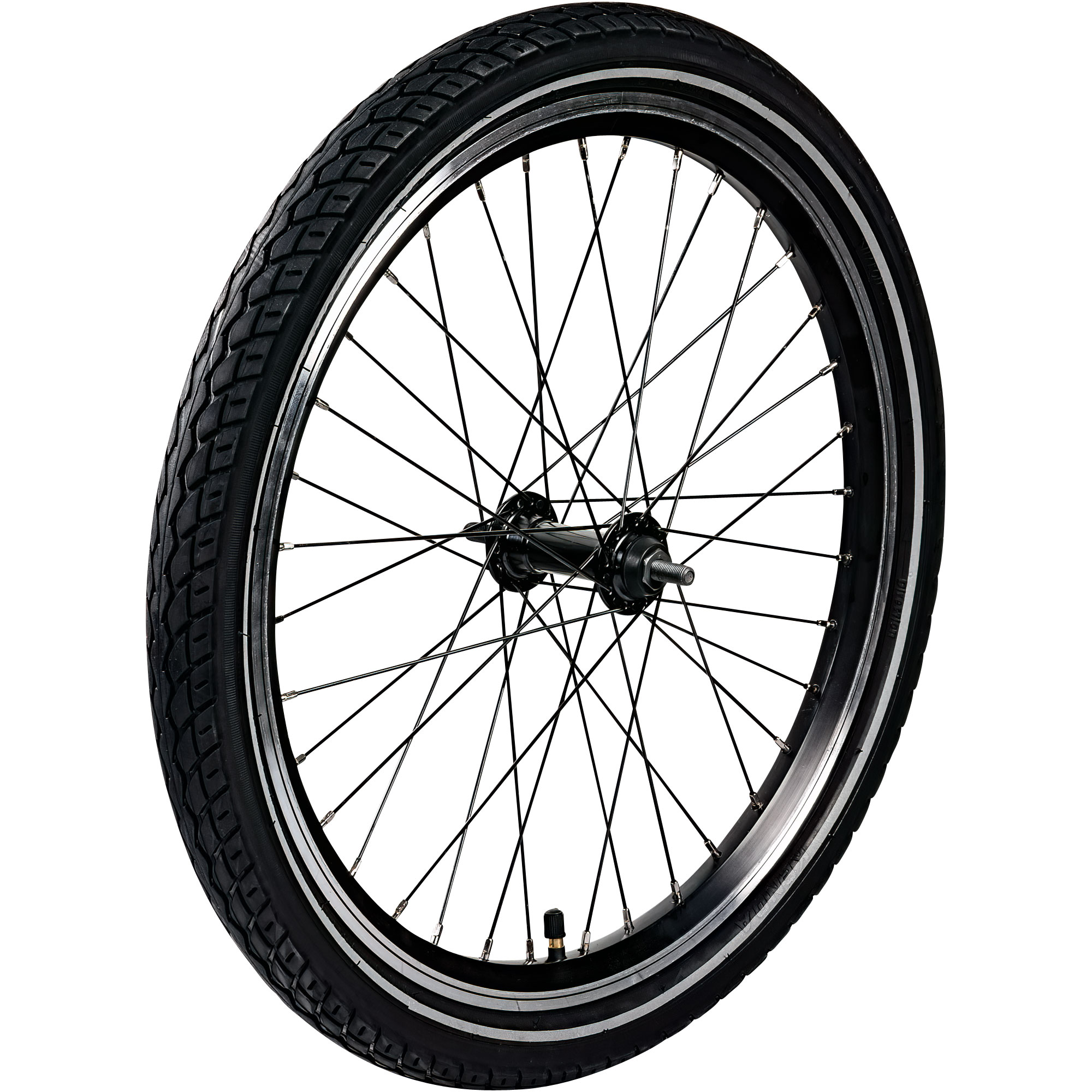 Z&uuml;ndapp Green 1.0 Z101 Vorderrad 20 x 1,75" Laufrad vorne Komplettrad Kenda Stra&szlig;enreifen - Bild 1