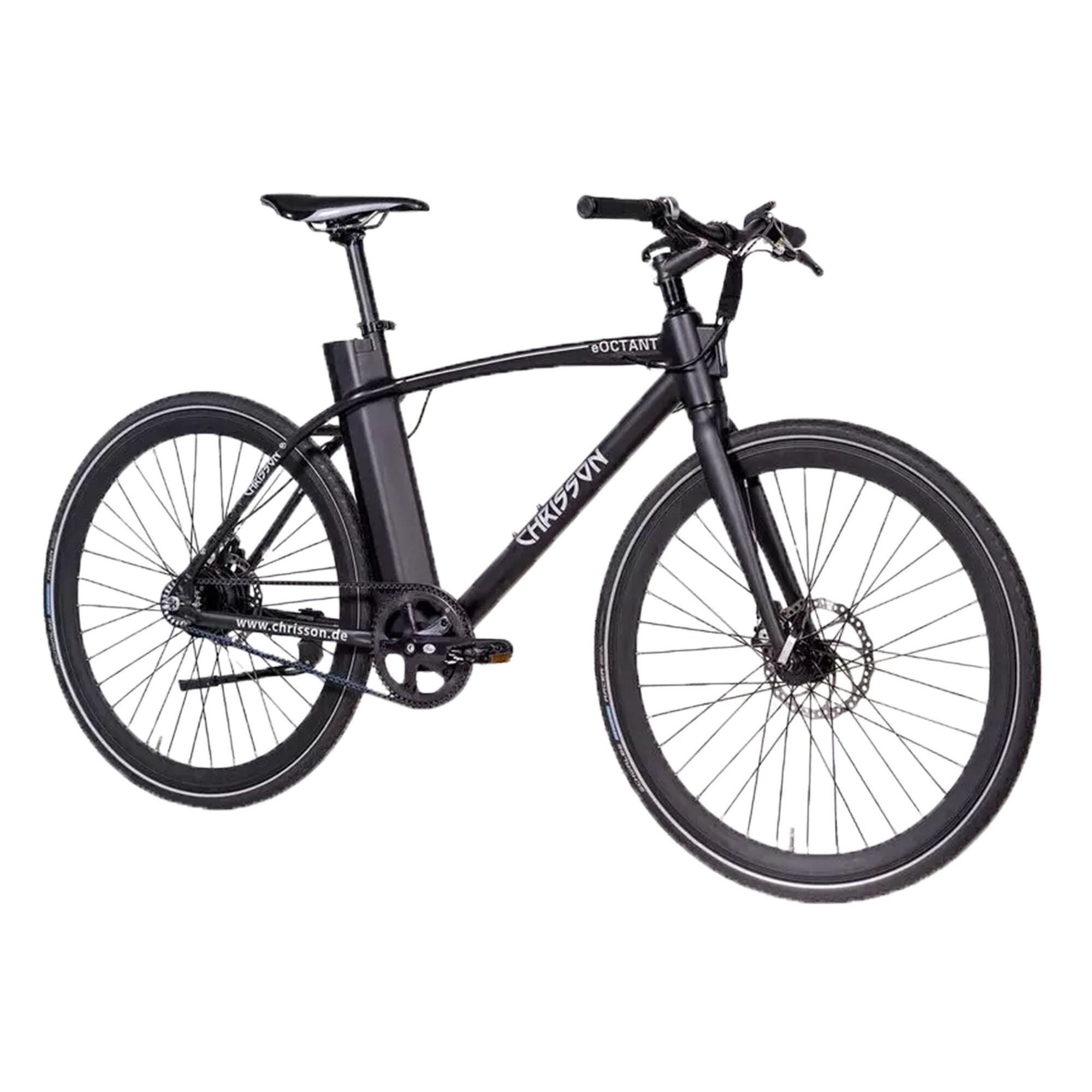 Chrisson E-Octant E Bike Trekkingrad 28 Zoll Pedelec Damen Herren Trekking Fahrrad 367 Wh - Bild 1