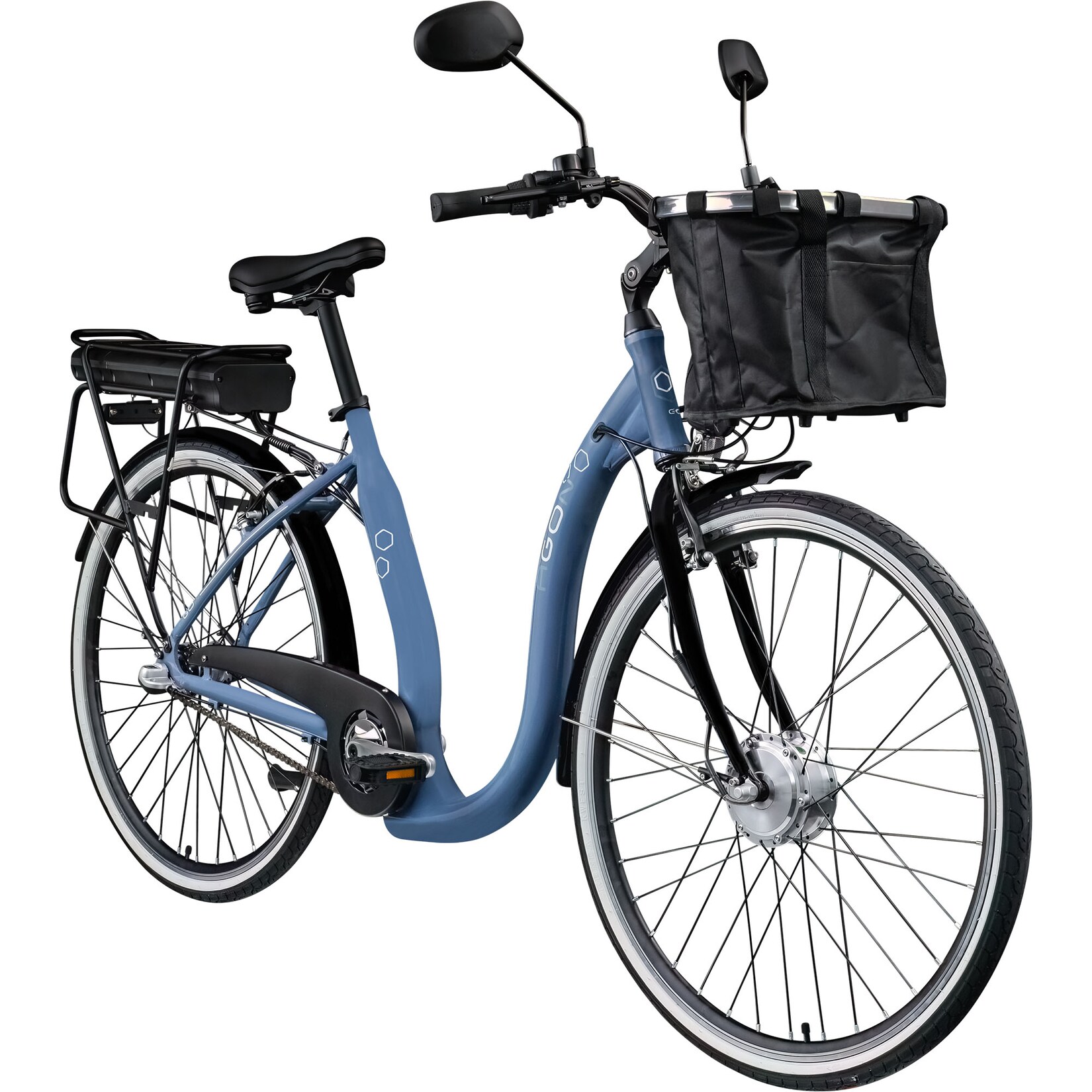 Agon Assist E Bike 28 Zoll Pedelec Damen Elektro Fahrrad 3 Gang Citybike tiefer Einstieg
