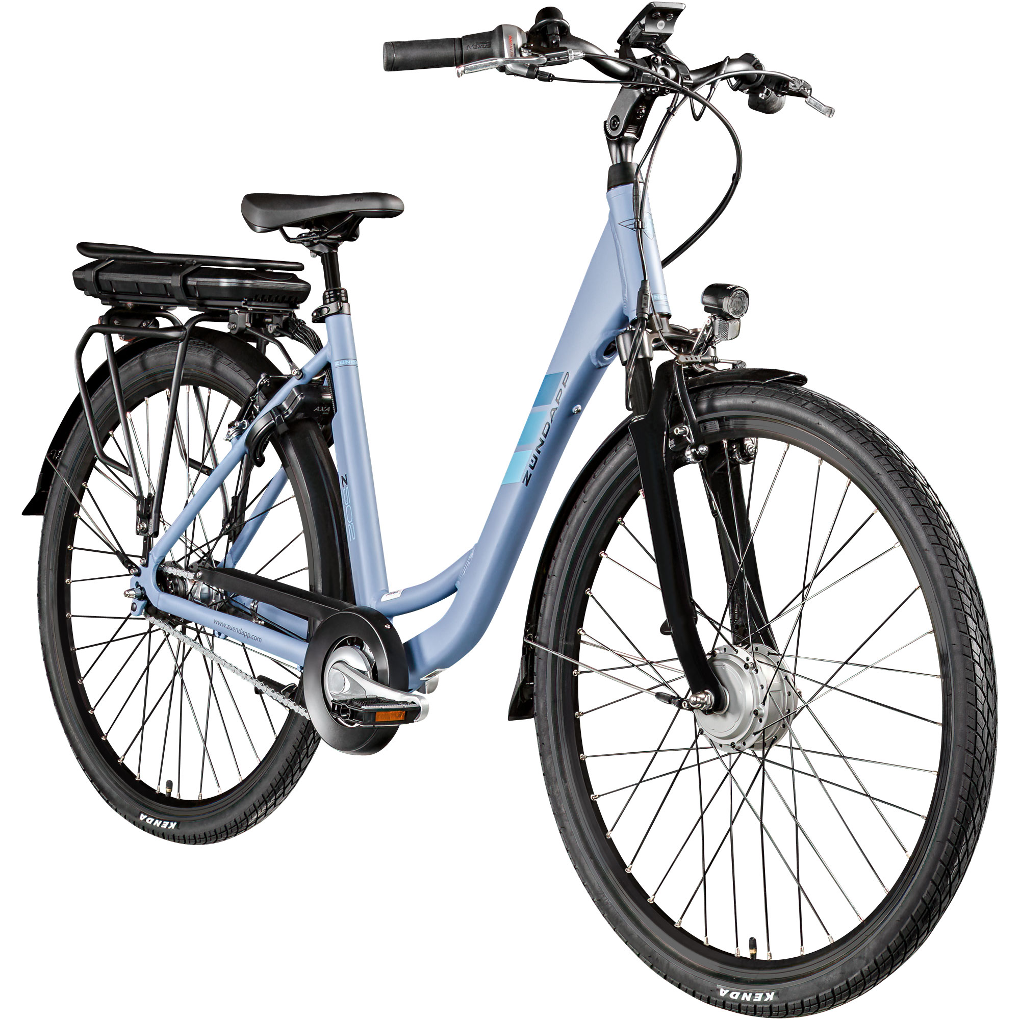 Z&uuml;ndapp Z502 E Bike Damen 28 Zoll Pedelec 155-180 cm Elektrofahrrad dusty blue 50 cm - Bild 1