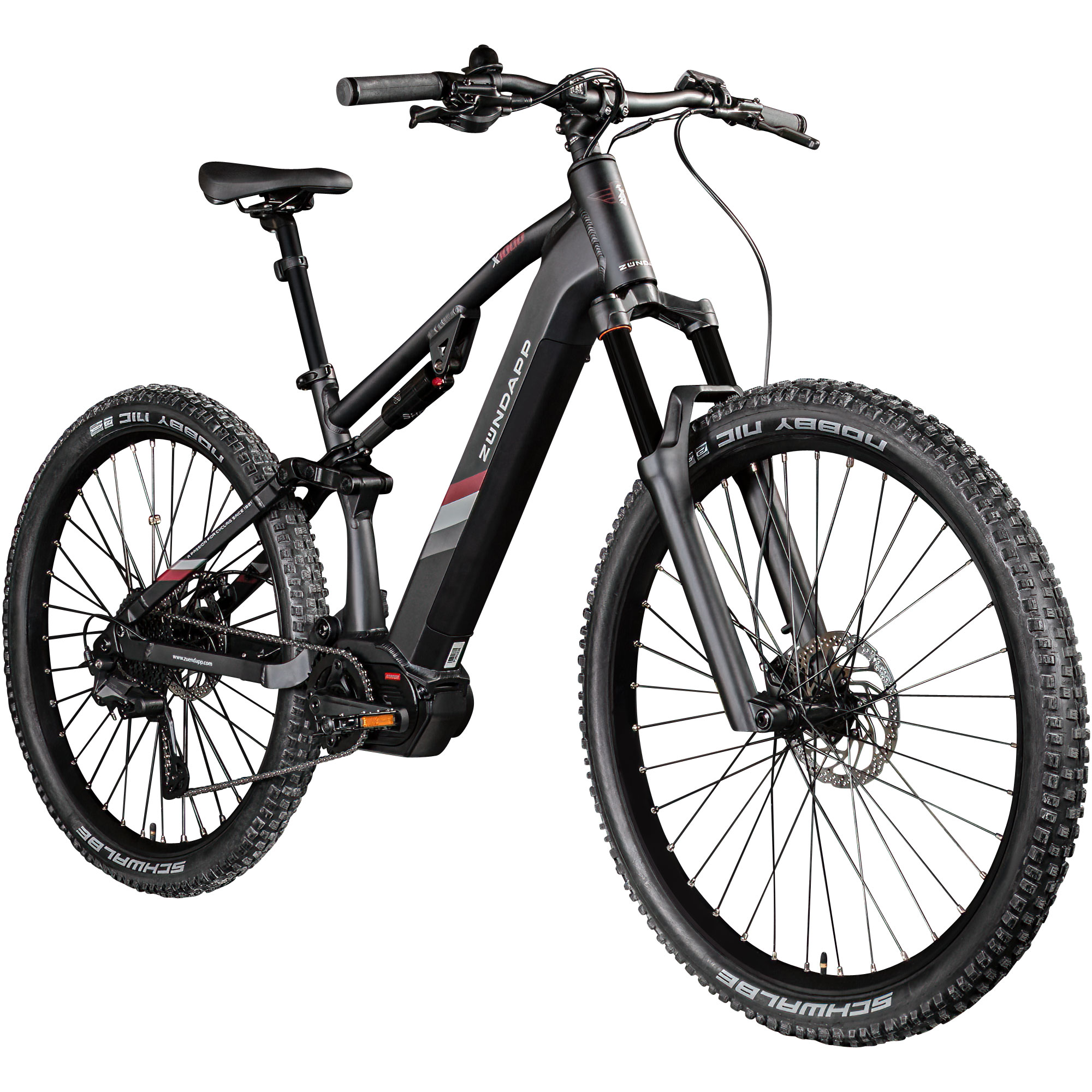 Z&uuml;ndapp X1000 E Bike Mountainbike Fully 29 Zoll schwarz - Bild 1