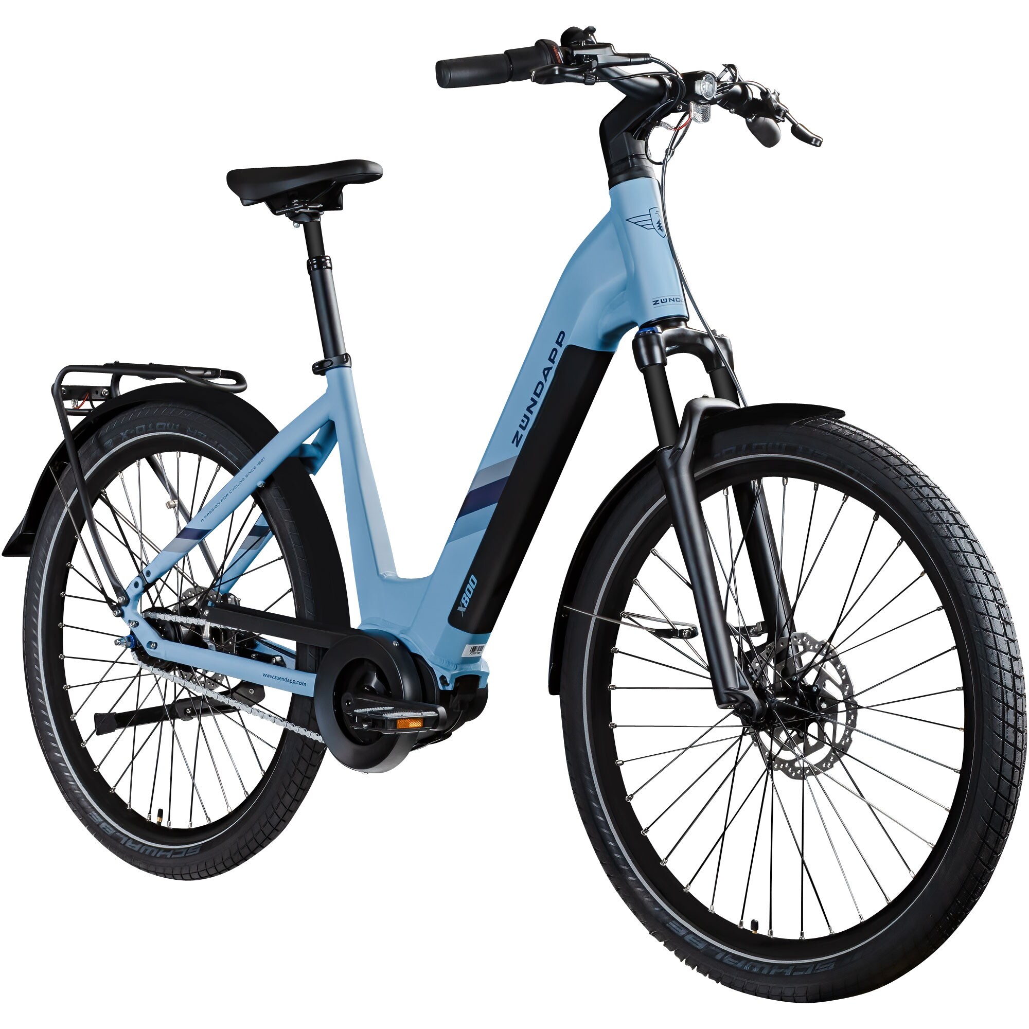 Z&uuml;ndapp X800 E Bike pastellblau - Bild 1