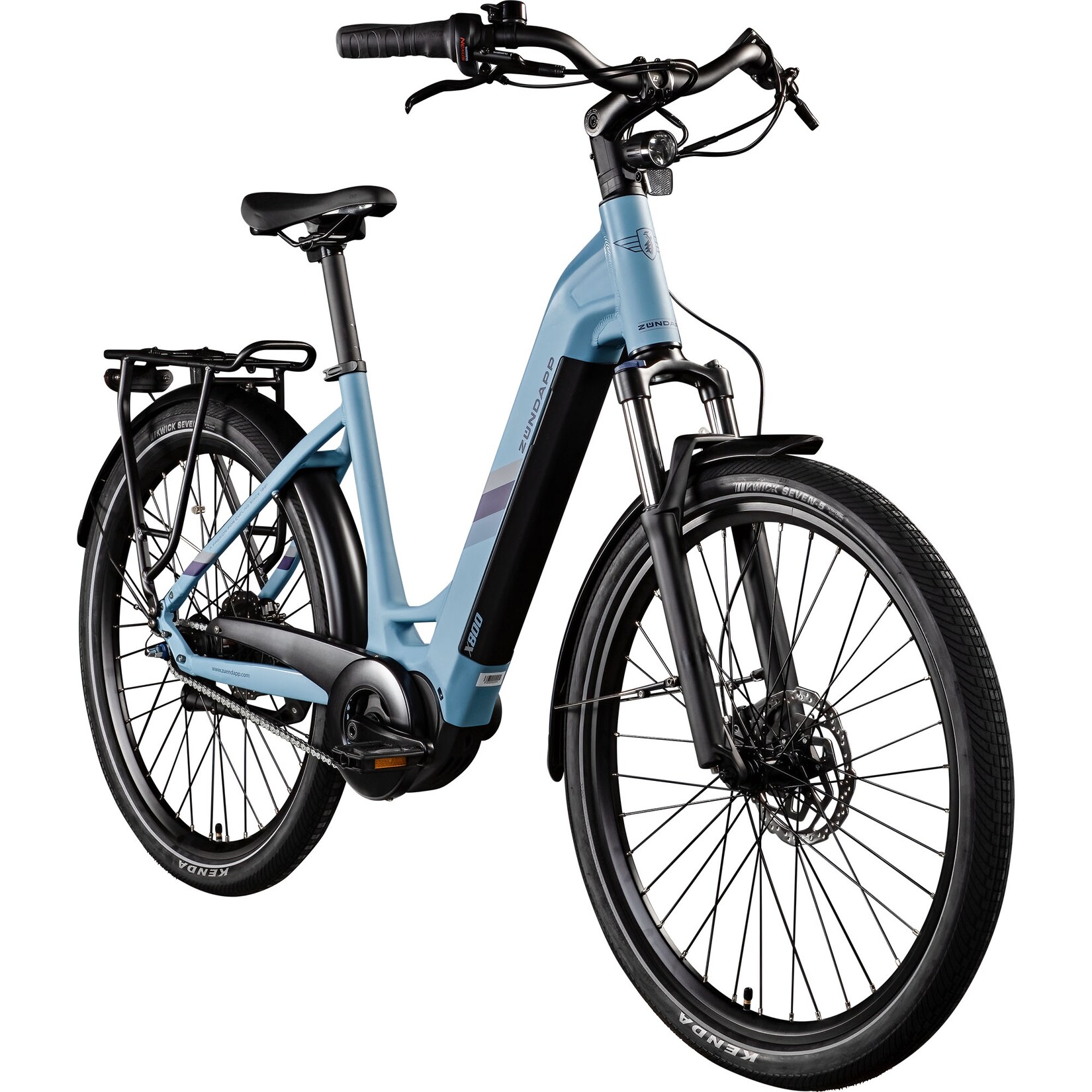 Zündapp X800 E Bike Damen 27,5 Zoll Pedelec 160 - 185 cm Elektrofahrrad 550 Wh Akku 7 Gang Nabenschaltung