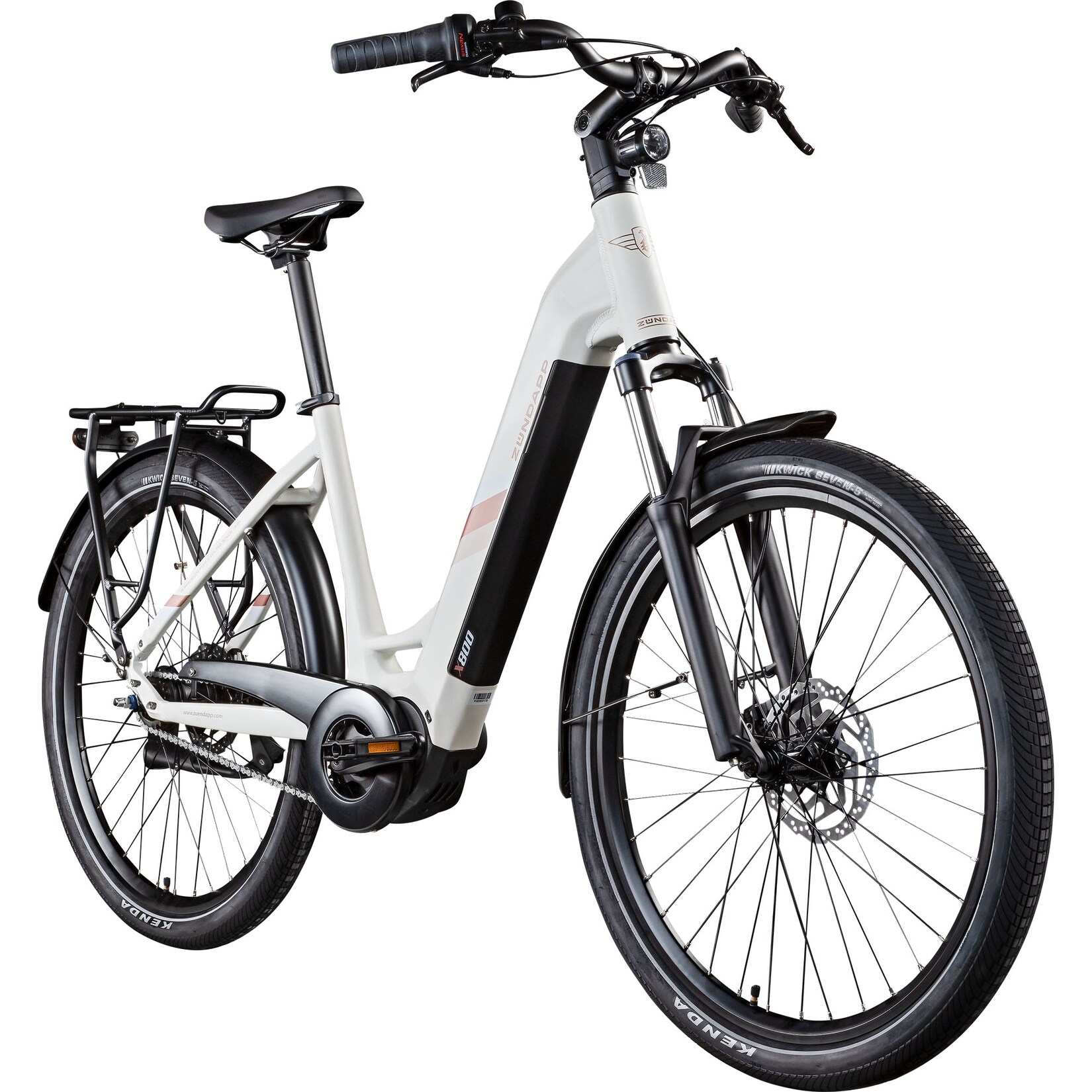 Zündapp X800 E Bike Damen 27,5 Zoll Pedelec 160 - 185 cm Elektrofahrrad 550 Wh Akku 7 Gang Nabenschaltung