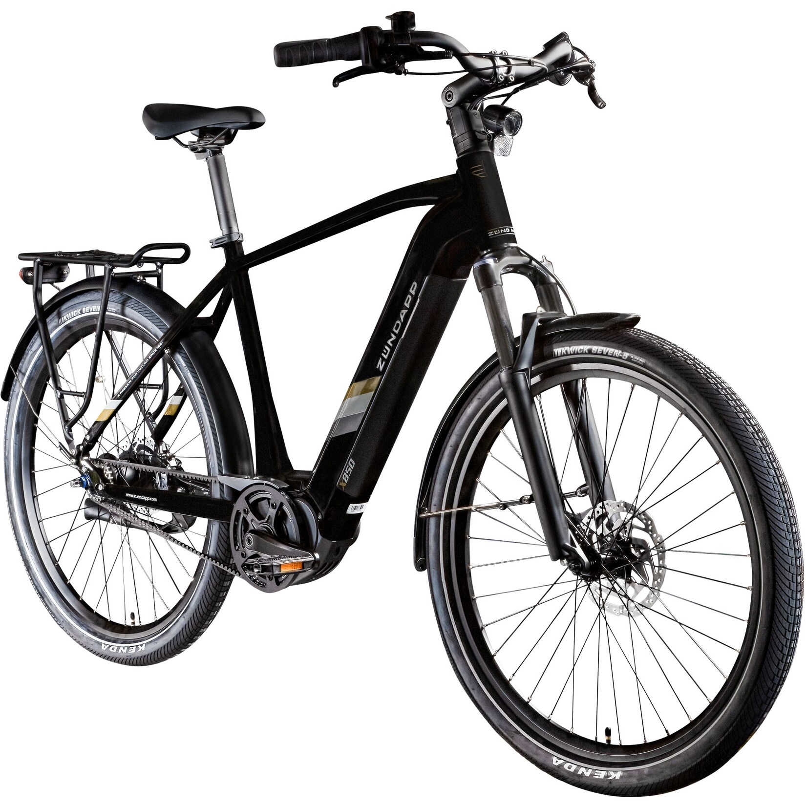Zündapp X850 Trekking E Bike 27,5 Zoll Pedelec 165-185 cm Trekking Fahrrad Riemenantrieb Elektrofahrrad 550Wh 7 Gang