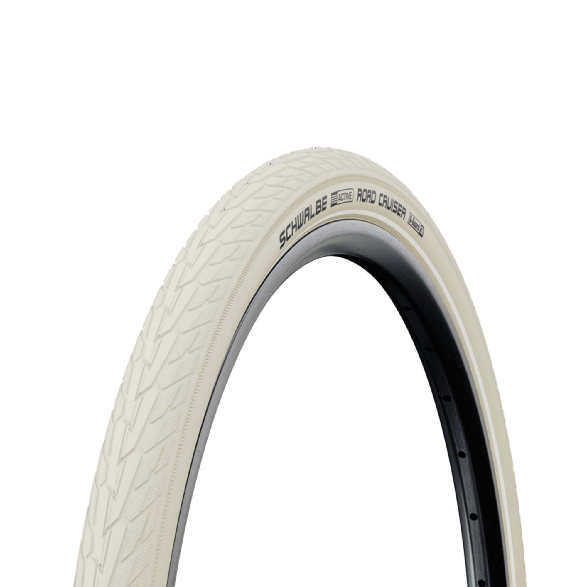 Schwalbe Road Cruiser Fahrradreifen Fahrradmantel ActiveLine Cityrad 1 Reifen 28 x 1.6 beige Reflex - Bild 1