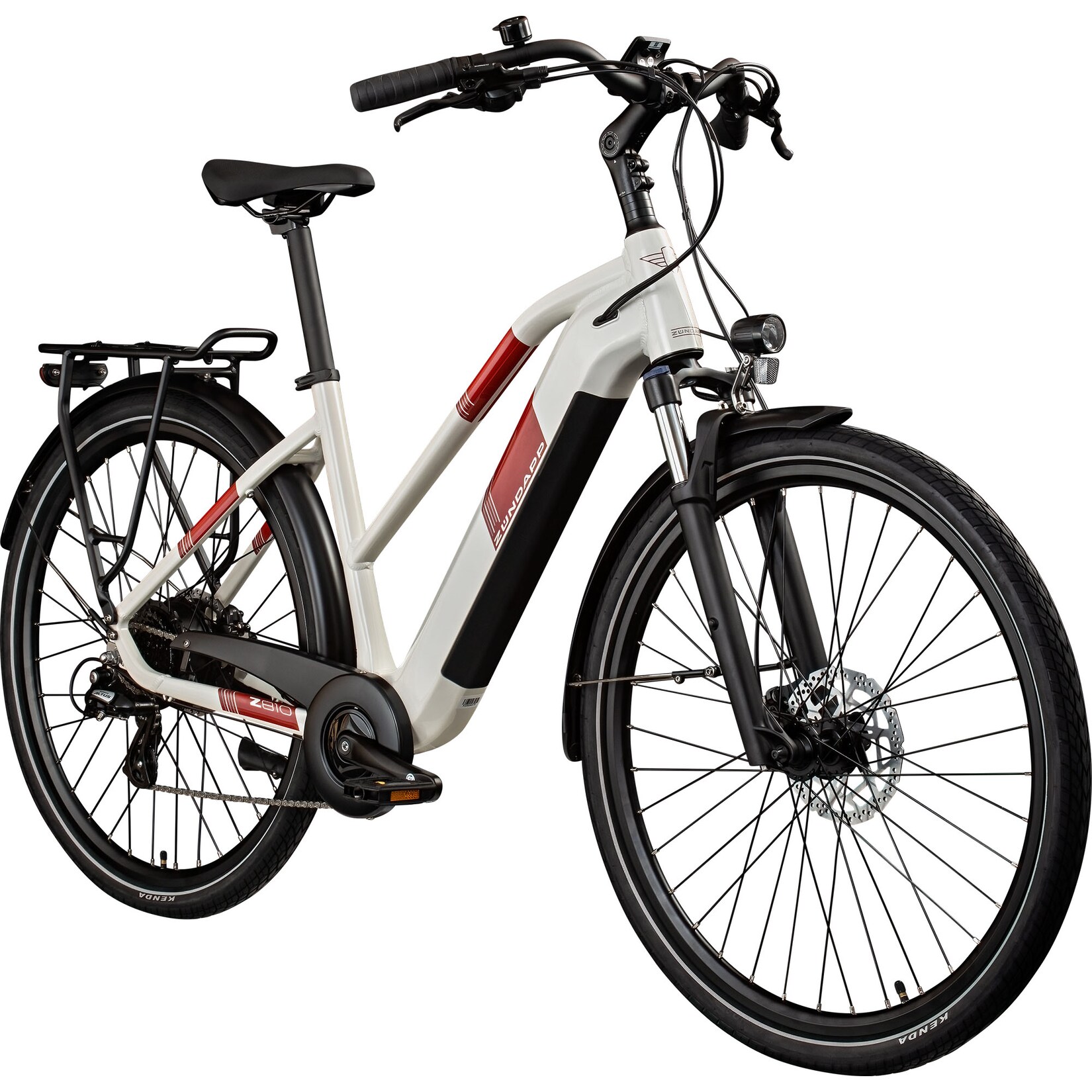 Zündapp Z810 E Bike Damen Trekkingrad ab 165 cm Elektrofahrrad 550 Wh Pedelec Trekking Rad Fahrrad mit 8 Gang und Beleuchtung StVZO