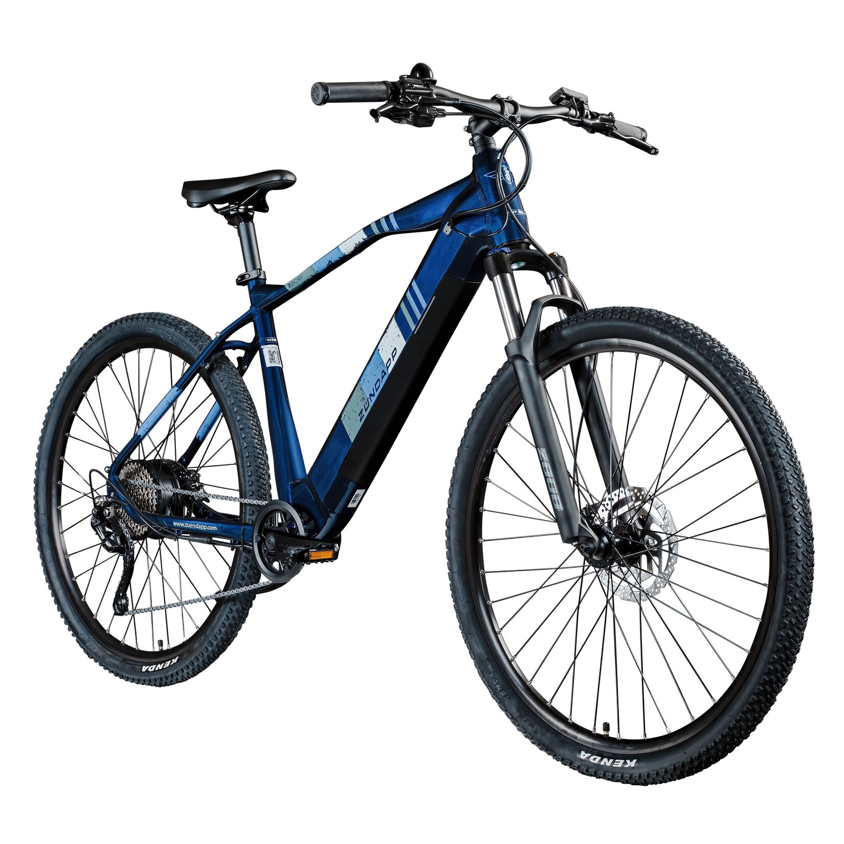 Zündapp Z808 E Bike für Damen und Herren ab 160 cm Mountainbike 29 Zoll E MTB Hardtail dunkelblau | 04255676606445