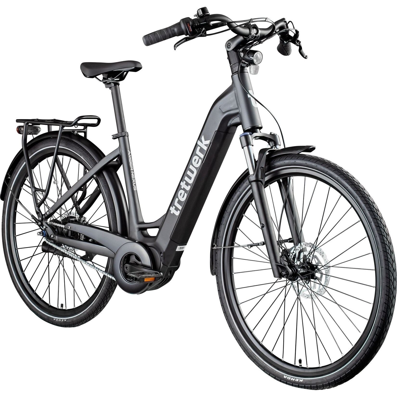 Tretwerk Amber Nexus E Bike Damen 28 Zoll Elektrofahrrad 155 - 185 cm Hollandrad Tiefeinsteiger mit 8 Gang Nabenschaltung