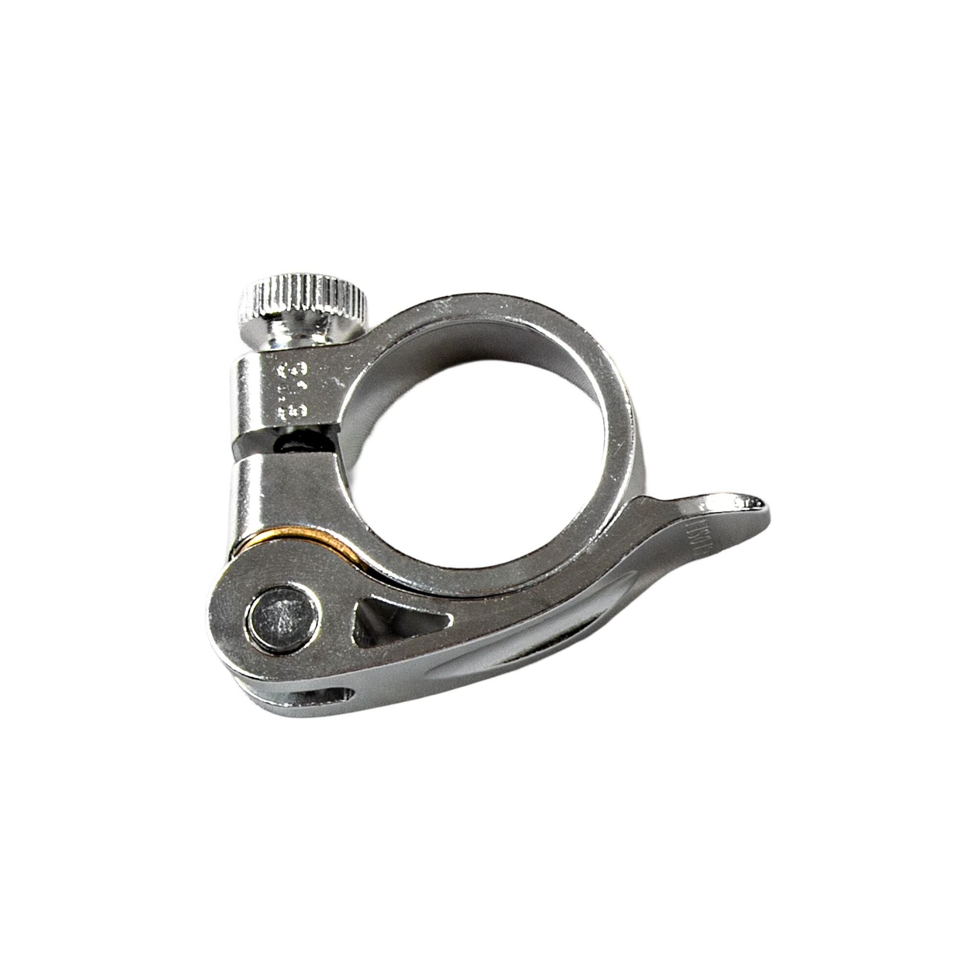 Tretwerk Aurora Sophia Sattelklemme Fahrrad E Bike Sattelschelle mit Schnellspanner Aluminium 31,8 mm silber - Bild 1