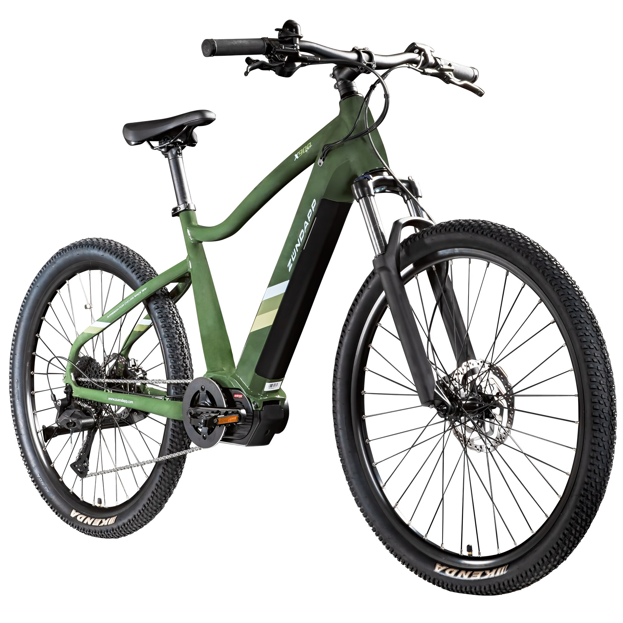 Z&uuml;ndapp X900 E Bike Mountainbike 27,5 Zoll Pedelec Damen Herren 165-180 cm Elektrofahrrad khaki - Bild 1