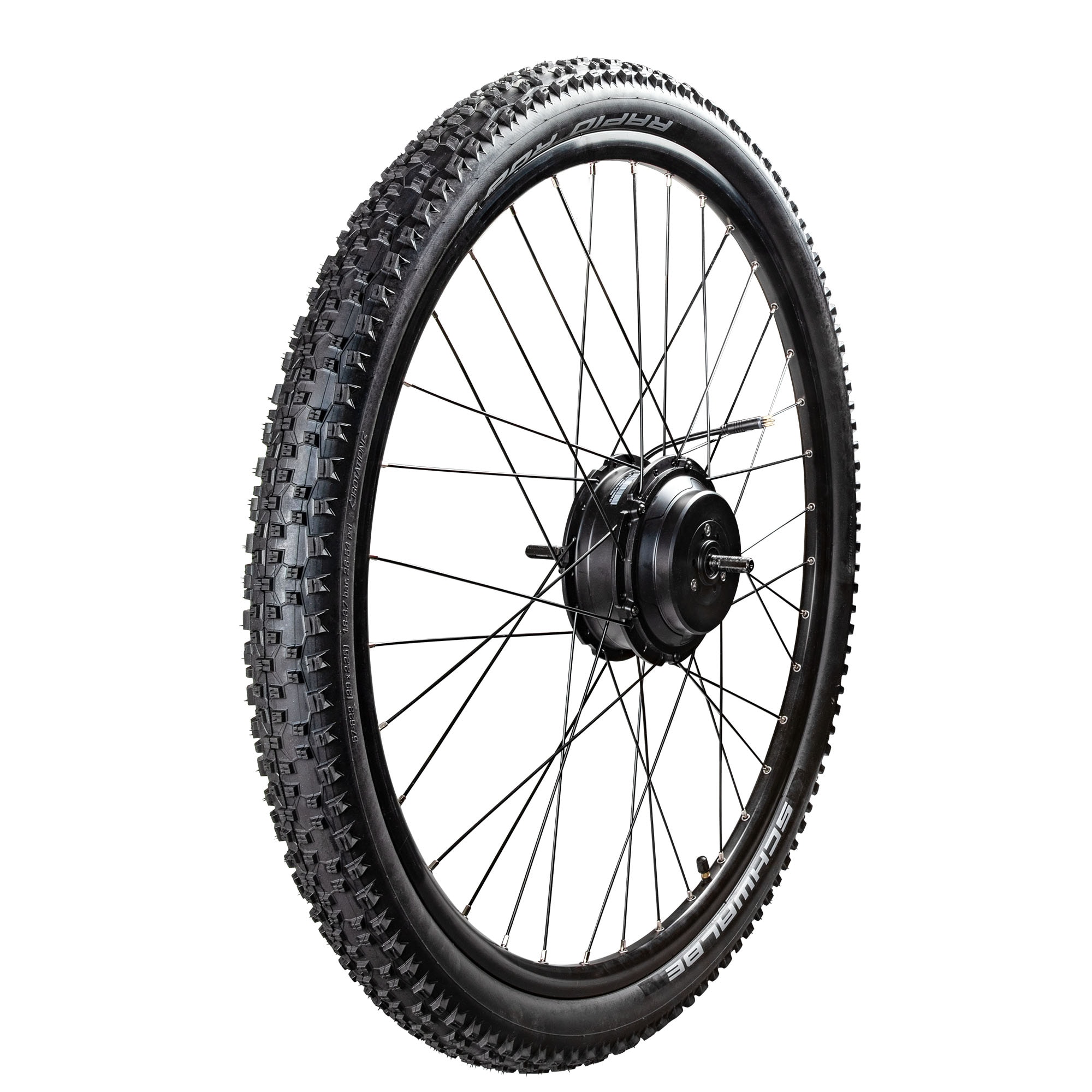 Z&uuml;ndapp Z808 Komplettrad Hinterrad Fahrrad Felge mit Reifen 29" x 2,25" Hinterrad mit Motor UART und Kassette 24s - Bild 1