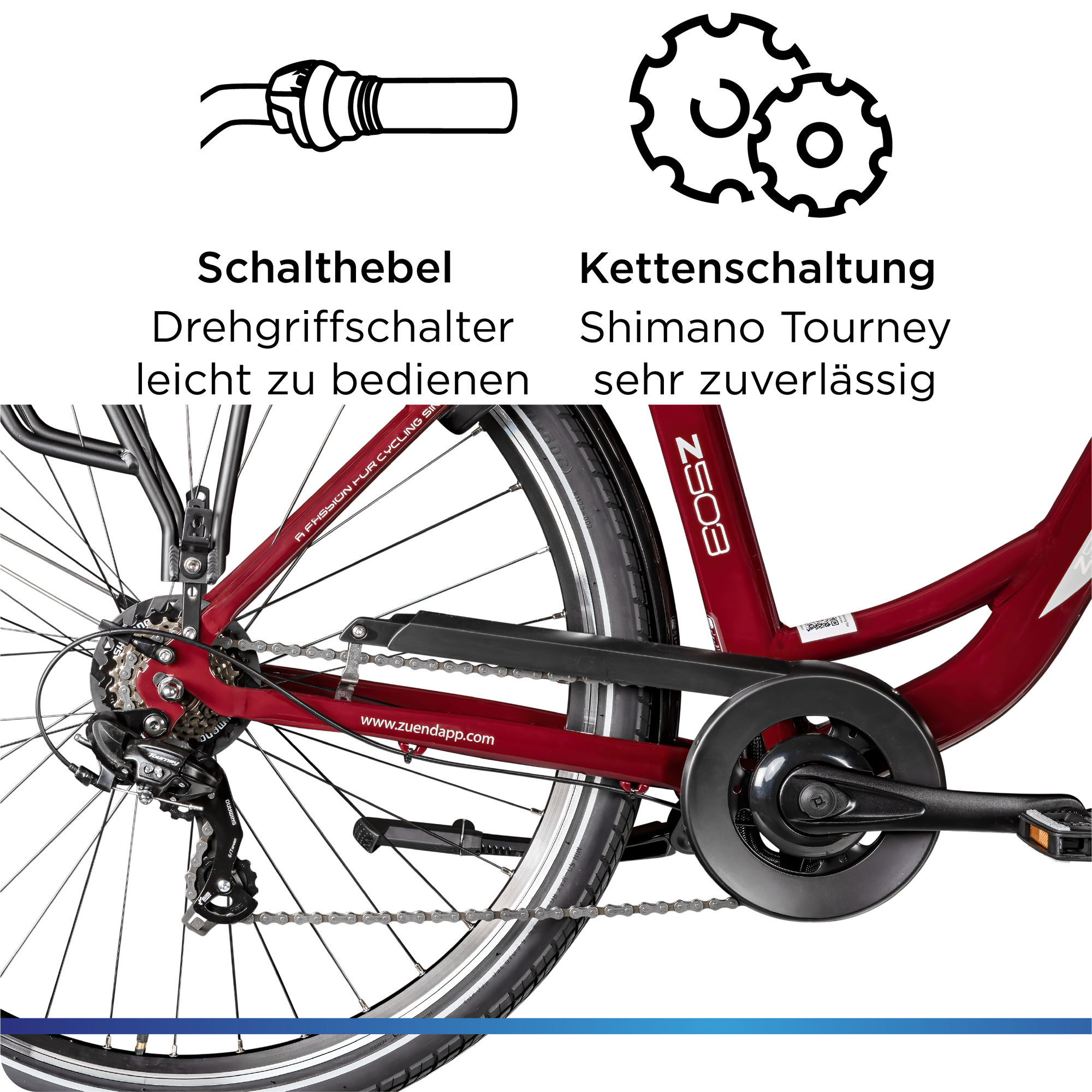 Zndapp Z503 E Bike Damen ab 155 cm Damenfahrrad 28 Zoll Pedelec mit tiefem  Einstieg retro Elektrofahrrad 7 Gang Schaltung E Fahrrad Stadtra