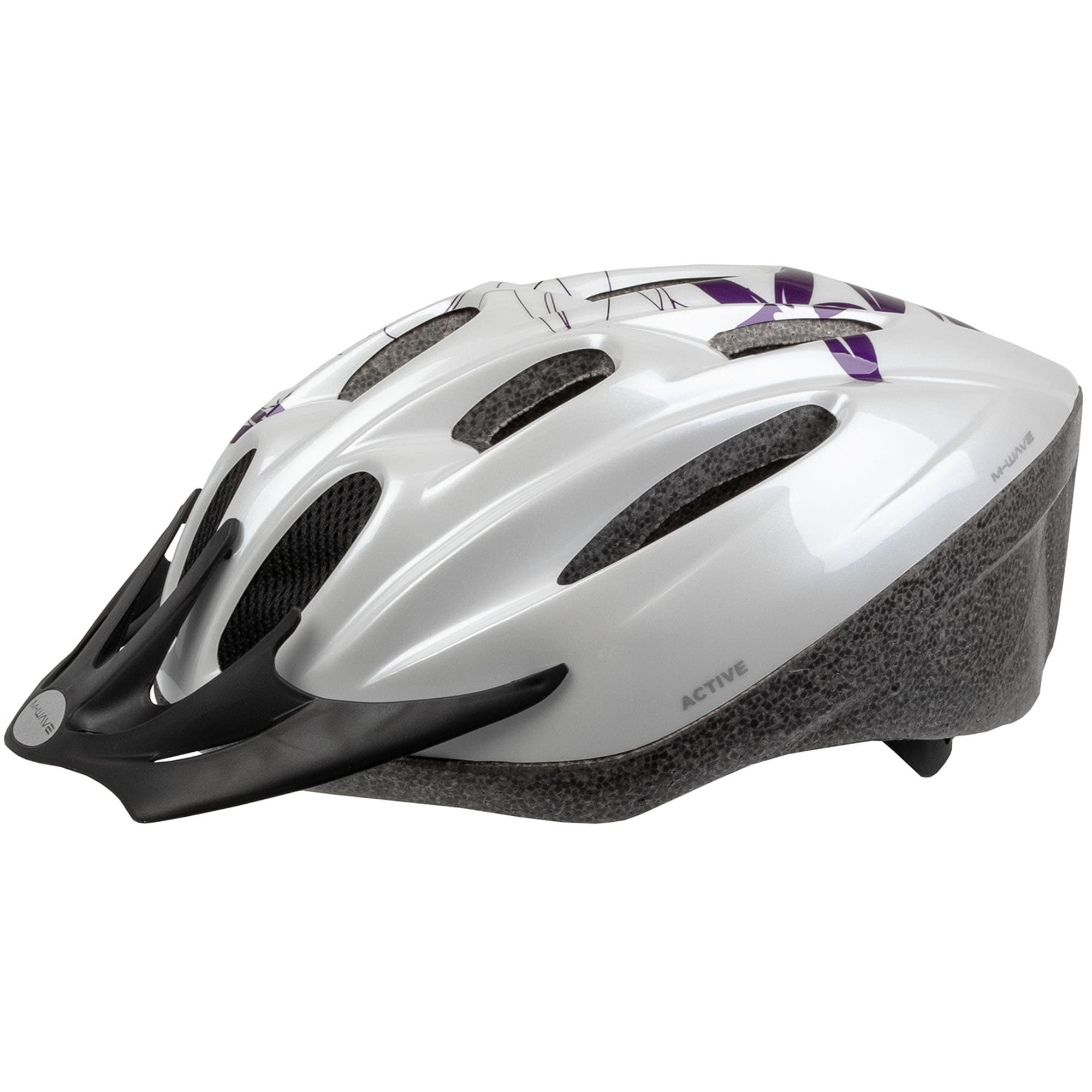 M-Wave Active Fahrradhelm Damen Herren Helm f&uuml;r Fahrrad fahren mit Visier leichter Fahrradhelm Erwachsene - Bild 1