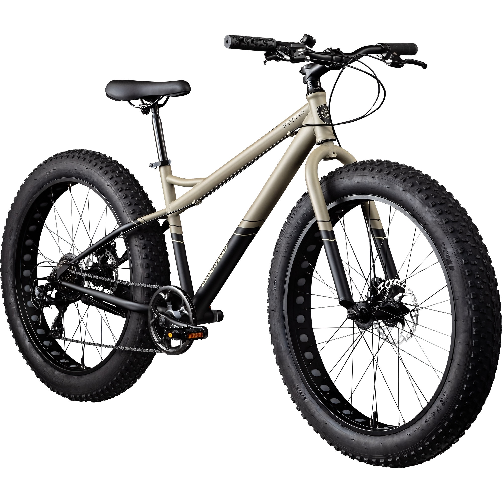 Galano Fatman 4.0 Fatbike 26 Zoll f&uuml;r Herren und Damen ab 155 cm Fahrrad Mountainbike Hardtail 7 Gang MTB - Bild 1