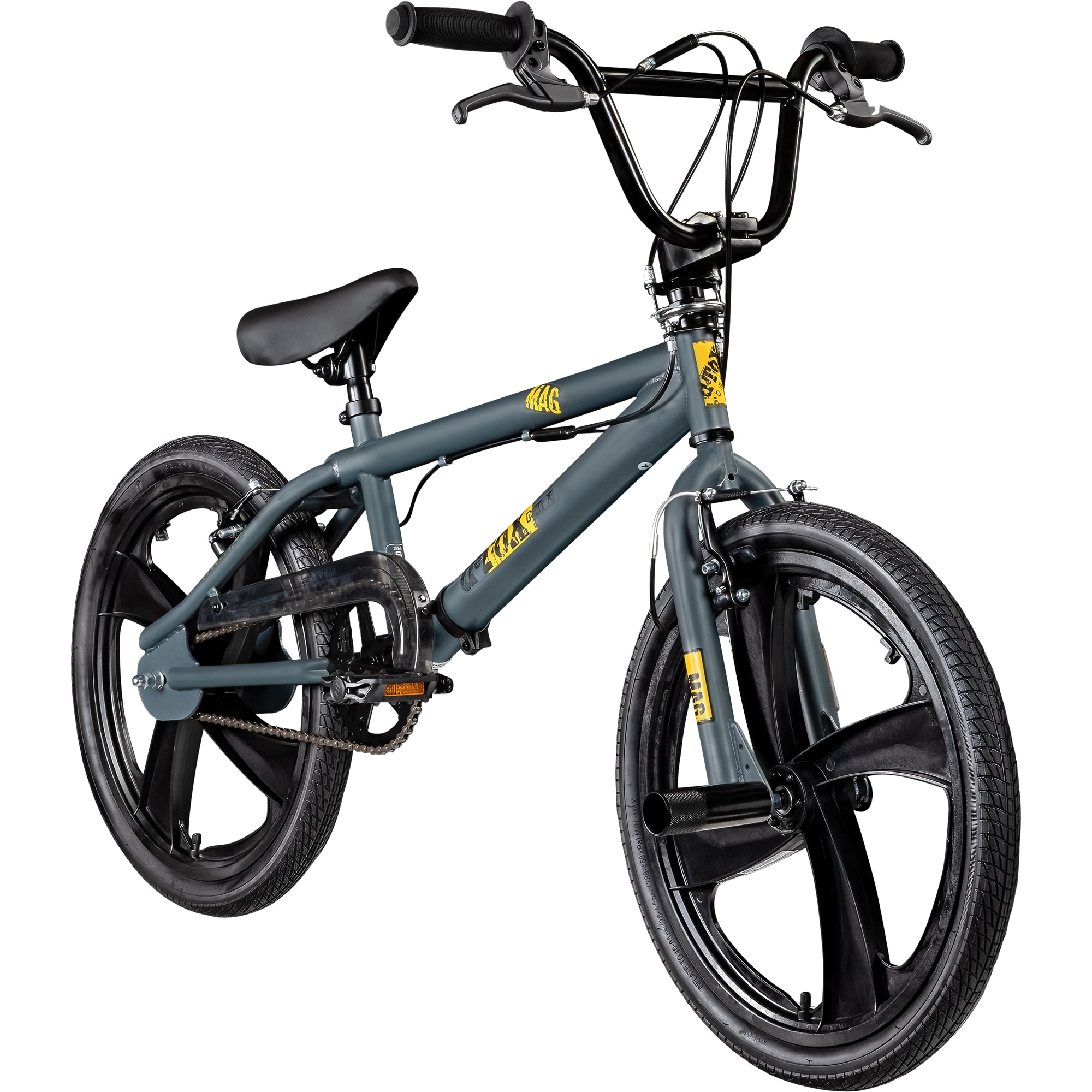 DeTox MAG BMX Rad 20 Zoll Fahrrad mit Pegs Jugendliche Erwachsene mit 360&deg; Grad Rotor BMX Bike - Bild 1