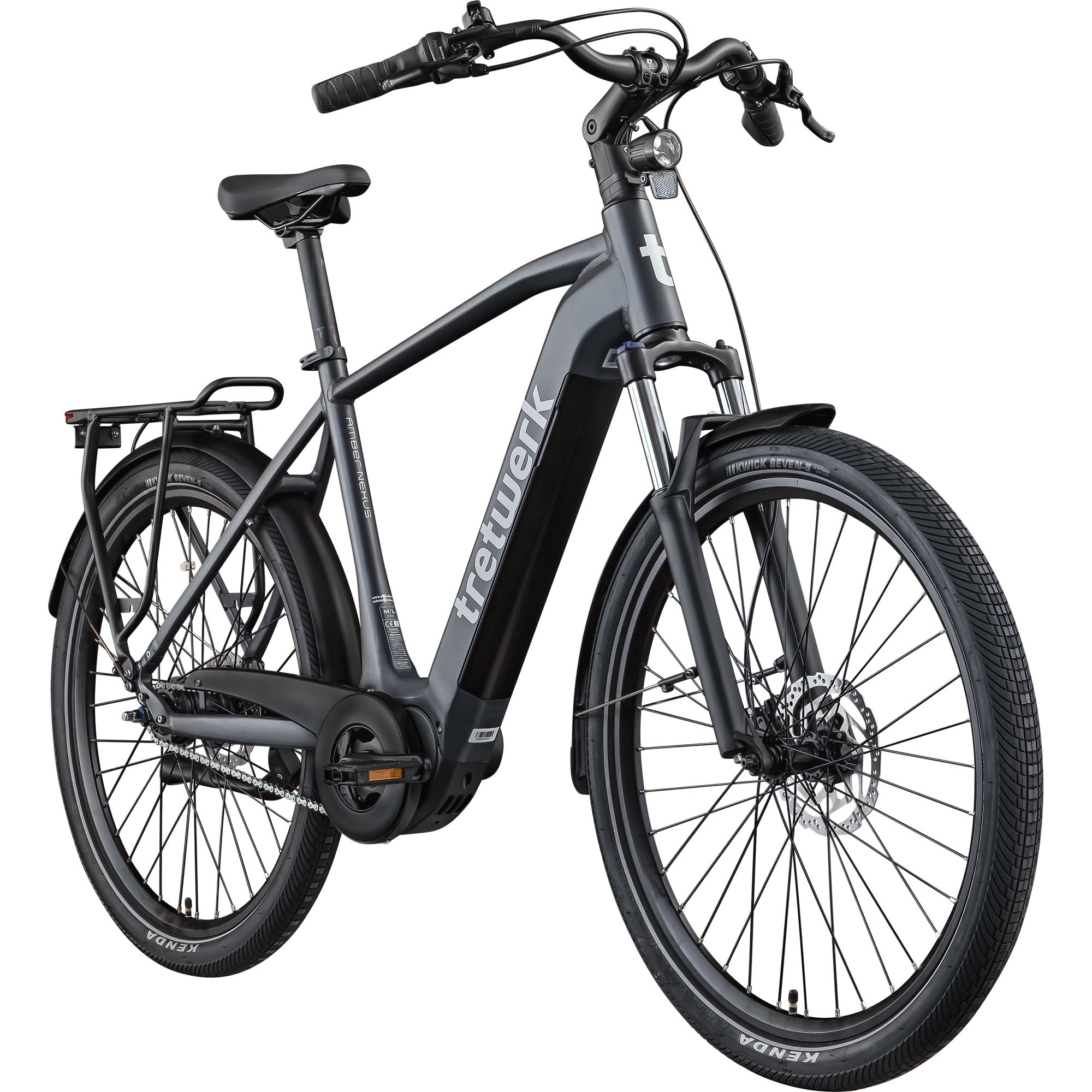 Tretwerk Amber Nexus E Bike SUV 27,5" Pedelec 550 Wh Elektrofahrrad Herren 7 Gang Shimano Nexus Trekkingrad - Bild 1
