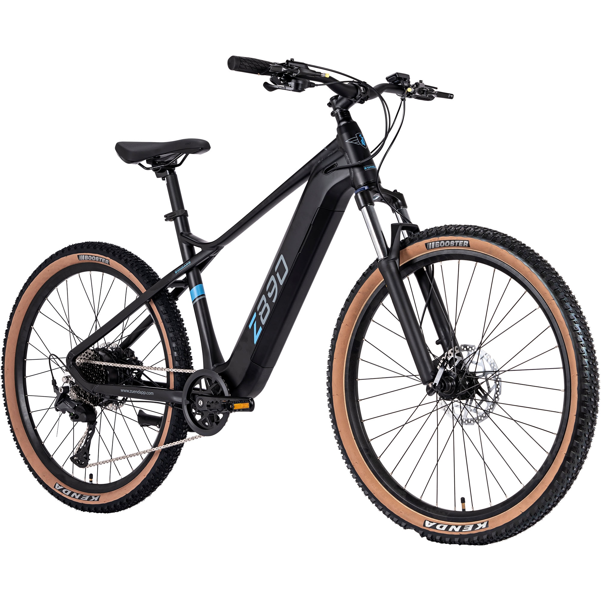 Z&uuml;ndapp Z890 E-Bike E Mountainbike 27,5 Zoll Pedelec 170 - 190 cm Hardtail MTB 10 Gang Elektro Fahrr&auml;der Scheibenbremsen - Bild 1