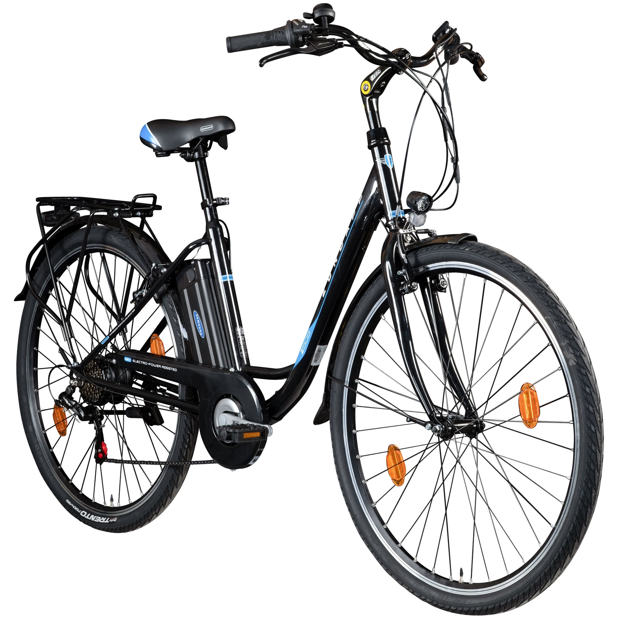Z&uuml;ndapp Z505 E Bike Damen 28 Zoll Pedelec 160 - 185 cm 6 Gang Damenfahrrad - Bild 1