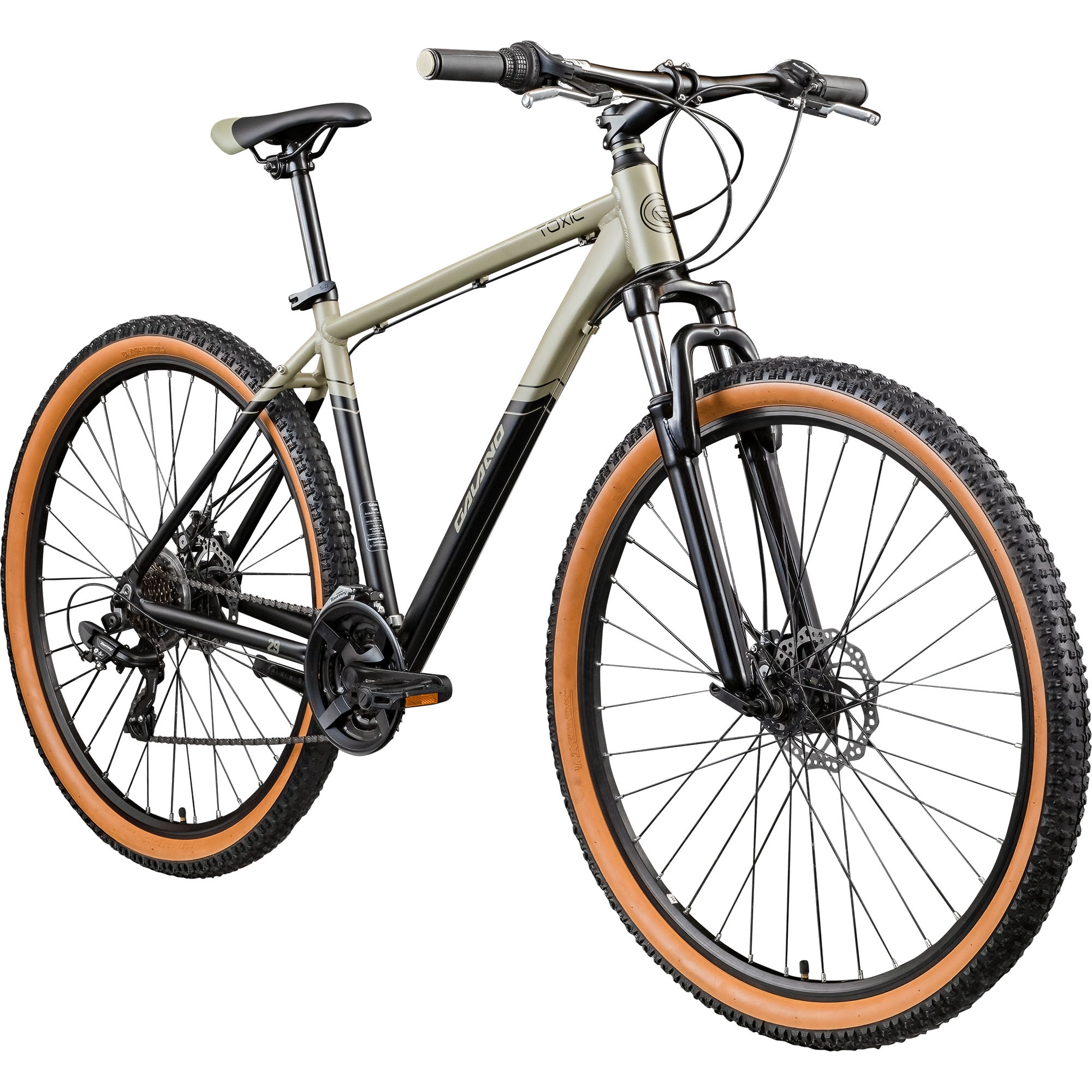 Galano Toxic Mountainbike 29 Zoll schwarz/beige 48 cm - Bild 1