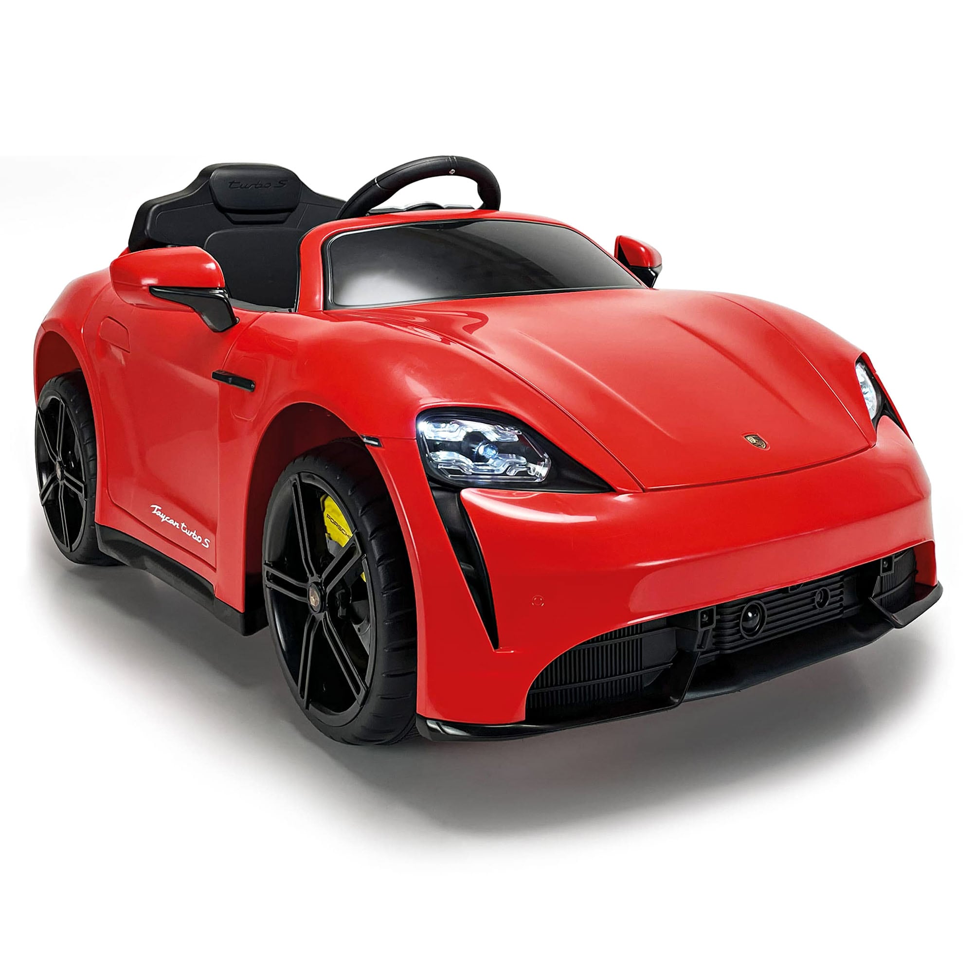 Porsche Taycan 12V Elektroauto f&uuml;r Kinder ab 3 Jahren &ndash; Luxus Kinderauto mit Licht & Sound - Bild 1