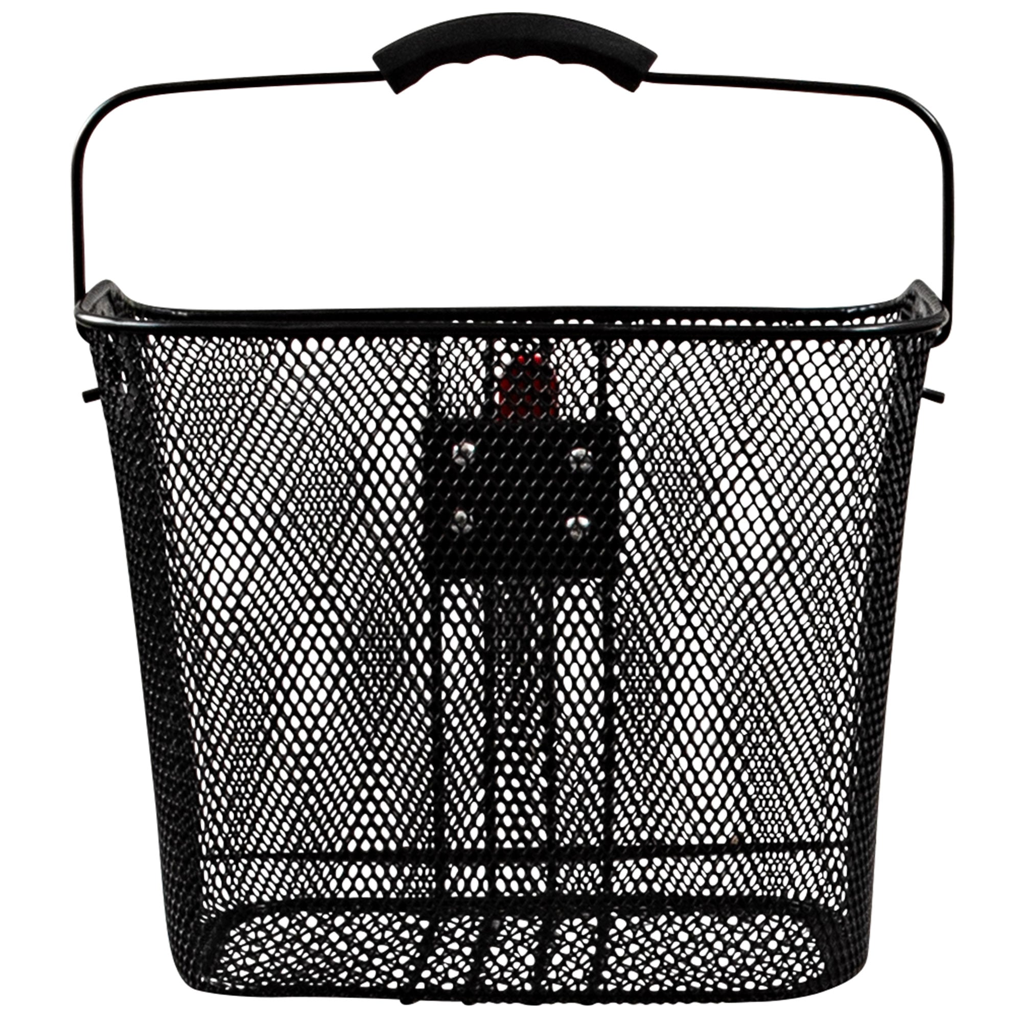 Z&uuml;ndapp Z510 Z517 Frontkorb Fahrrad-Lenkerkorb engmaschig schwarz inkl. Halterung - 5 kg Tragkraft - Bild 1