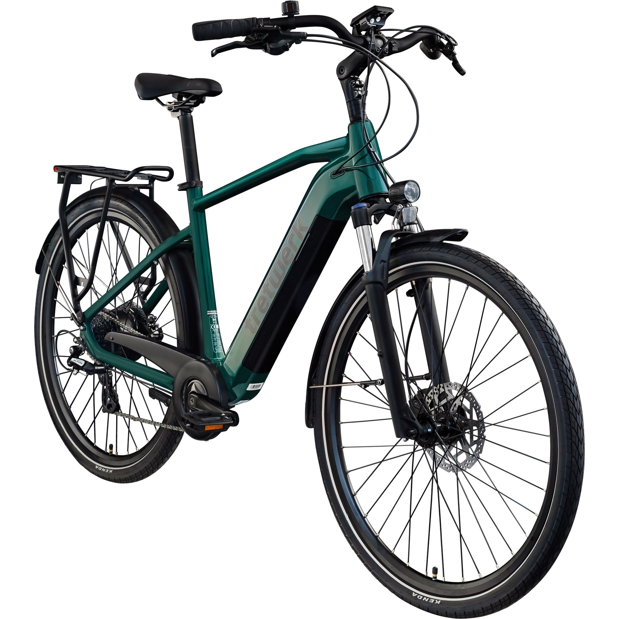 Tretwerk Onyx E Bike Trekkingrad ab 165 cm Elektrofahrrad 550 Wh Pedelec Trekking Rad Fahrrad mit 8 Gang und Beleuchtung StVZO - Bild 1