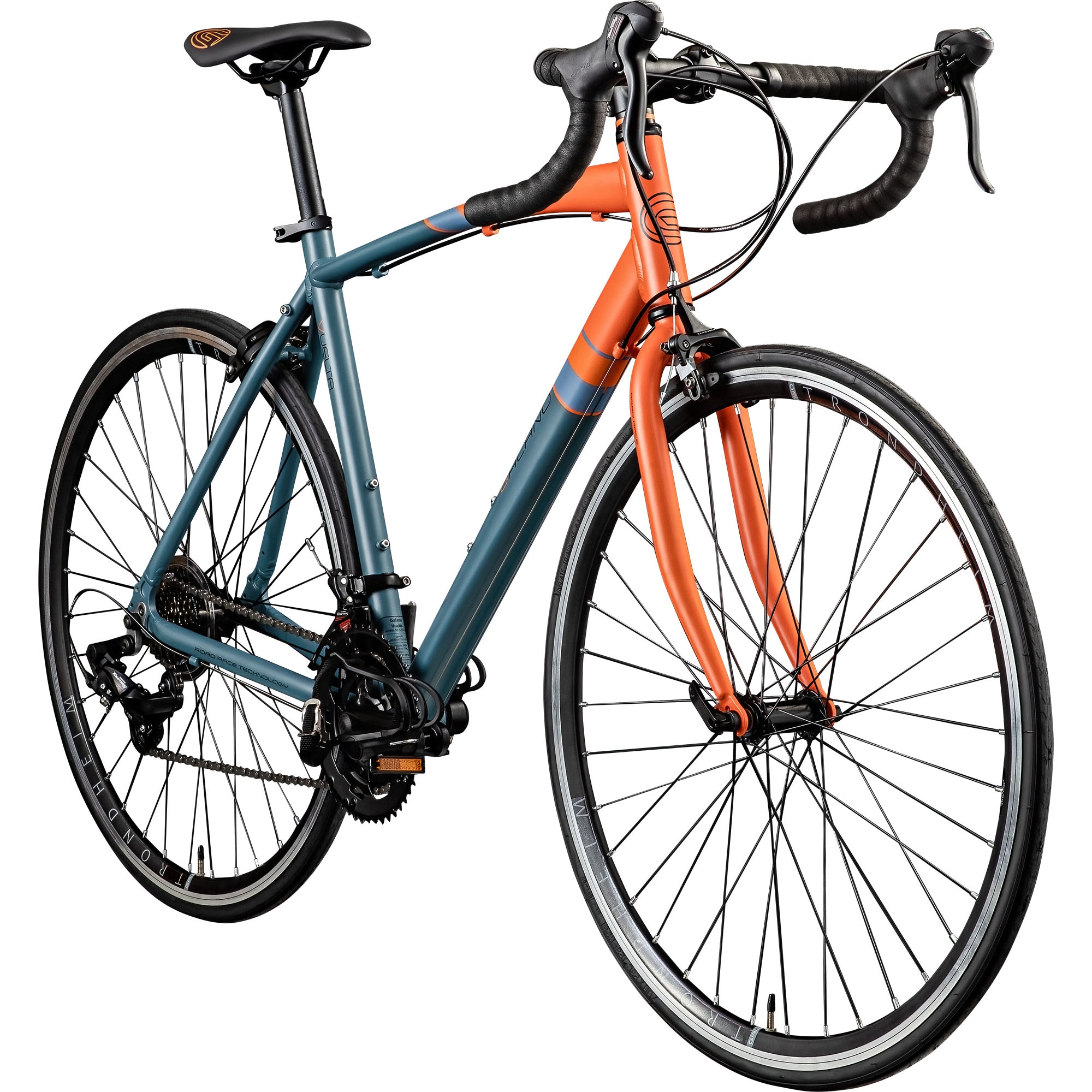 Galano Vuelta STI Rennrad Herren ab 150 cm Fahrrad Road Bike Fitnessrad Rennfahrrad f&uuml;r Einsteiger Tour 14 G&auml;nge - Bild 1