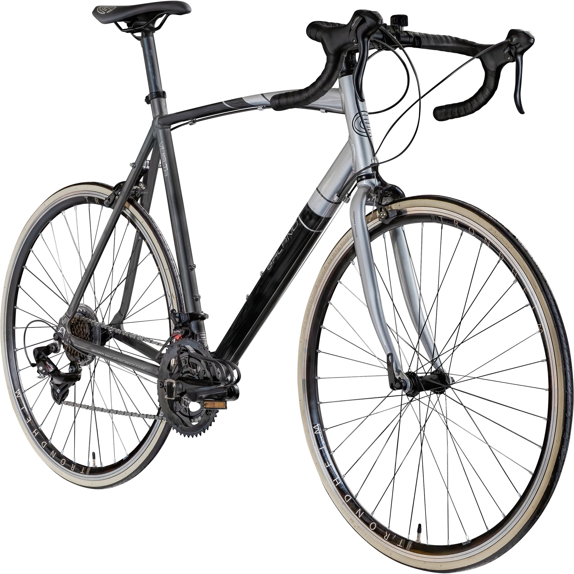 Galano Vuelta STI Rennrad Herren ab 150 cm Fahrrad Road Bike Fitnessrad Rennfahrrad f&uuml;r Einsteiger Tour 14 G&auml;nge - Bild 1