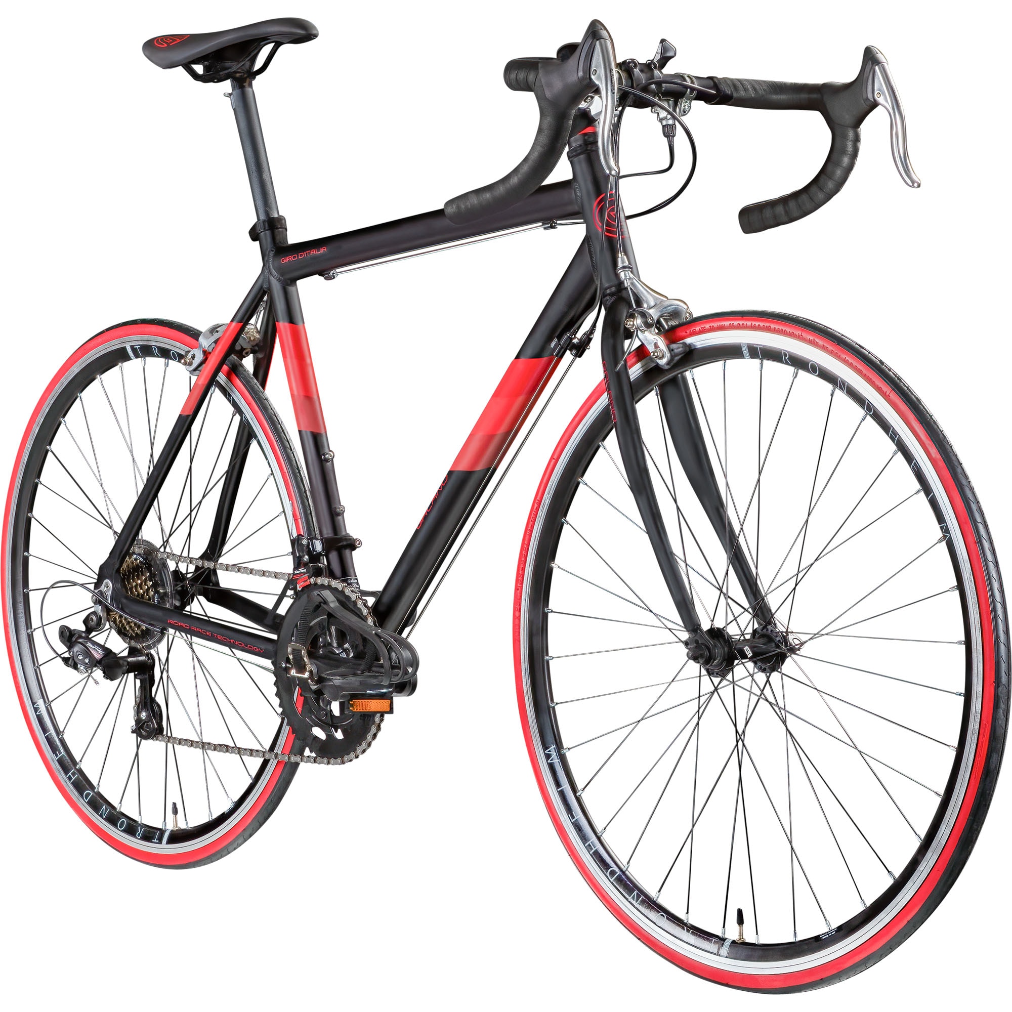 Galano Giro D'Italia Rennrad f&uuml;r Damen und Herren 155 - 195 cm 28 Zoll Fahrrad Road Bike 14 G&auml;nge Fitnessrad - Bild 1
